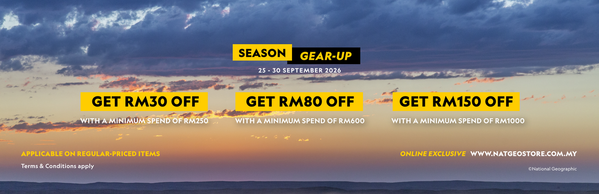 Season Gear-Up: Save Up To RM150 on Premium Gear