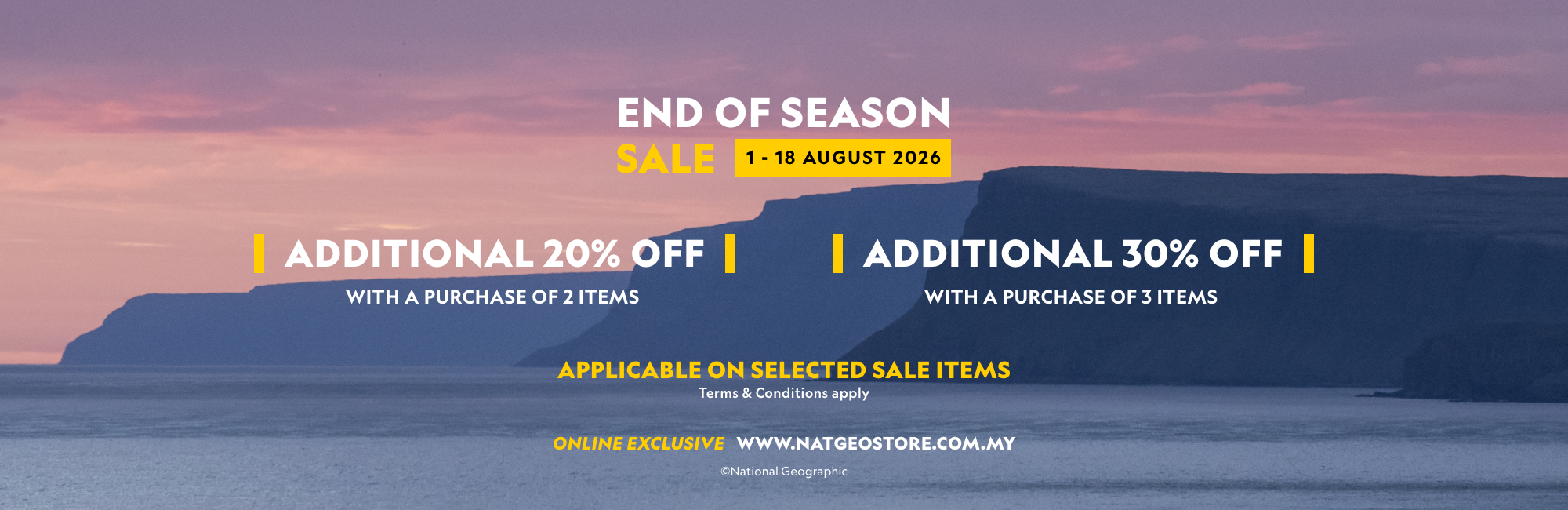 End of Season Sale: The Mid-Year Clearance