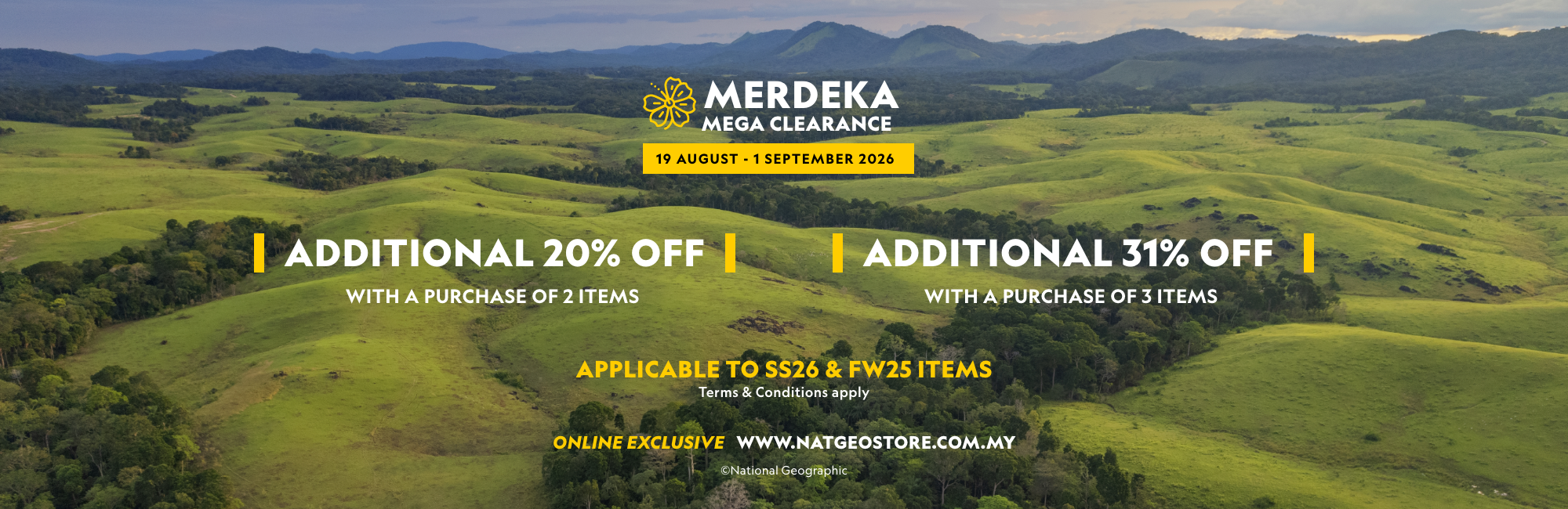 Merdeka Mega Clearance