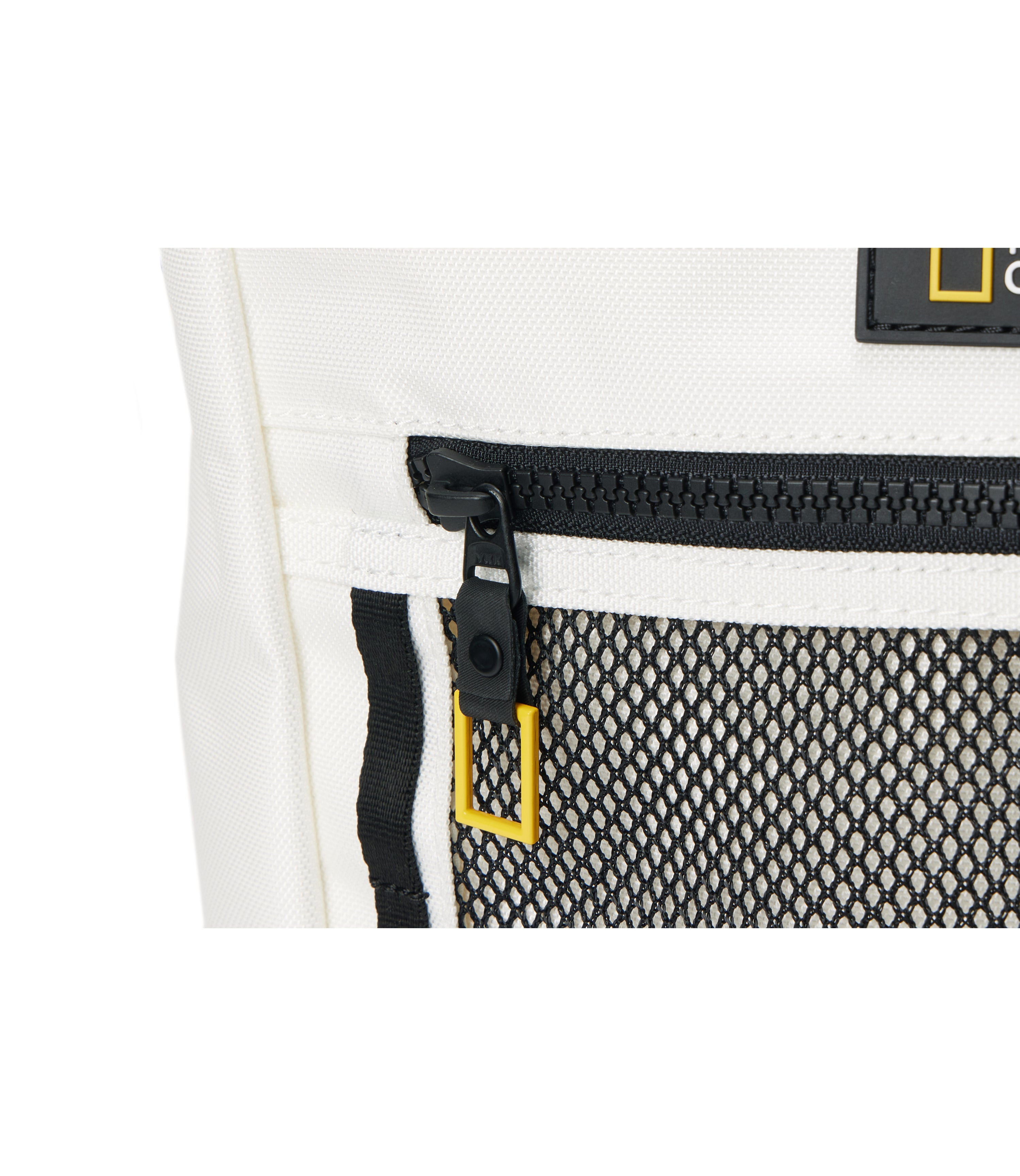 Kid's Mesh Academy Bag<br>O/WHITE