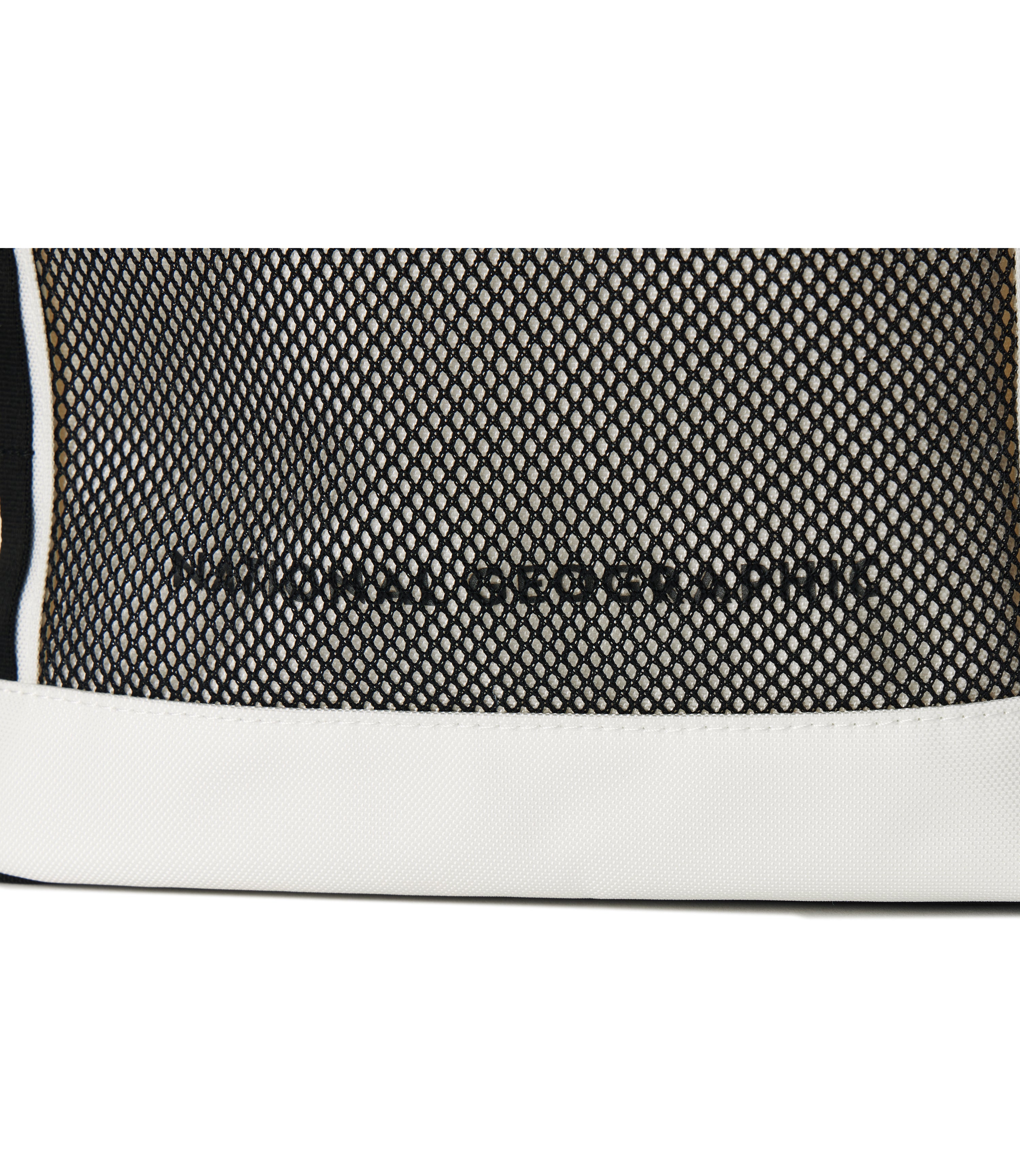 Kid's Mesh Academy Bag<br>O/WHITE