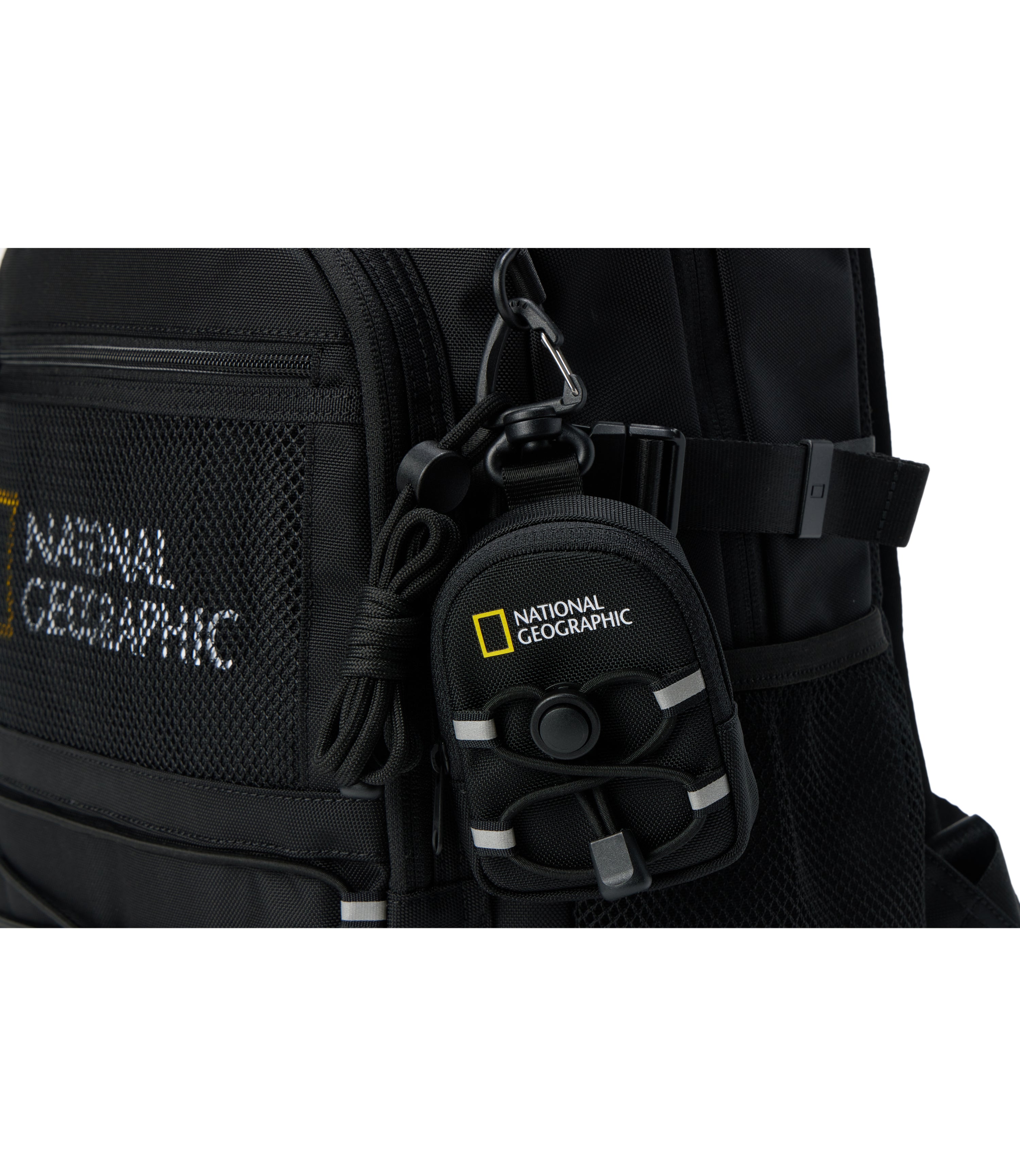 Kid's Half String Backpack<br>BLACK