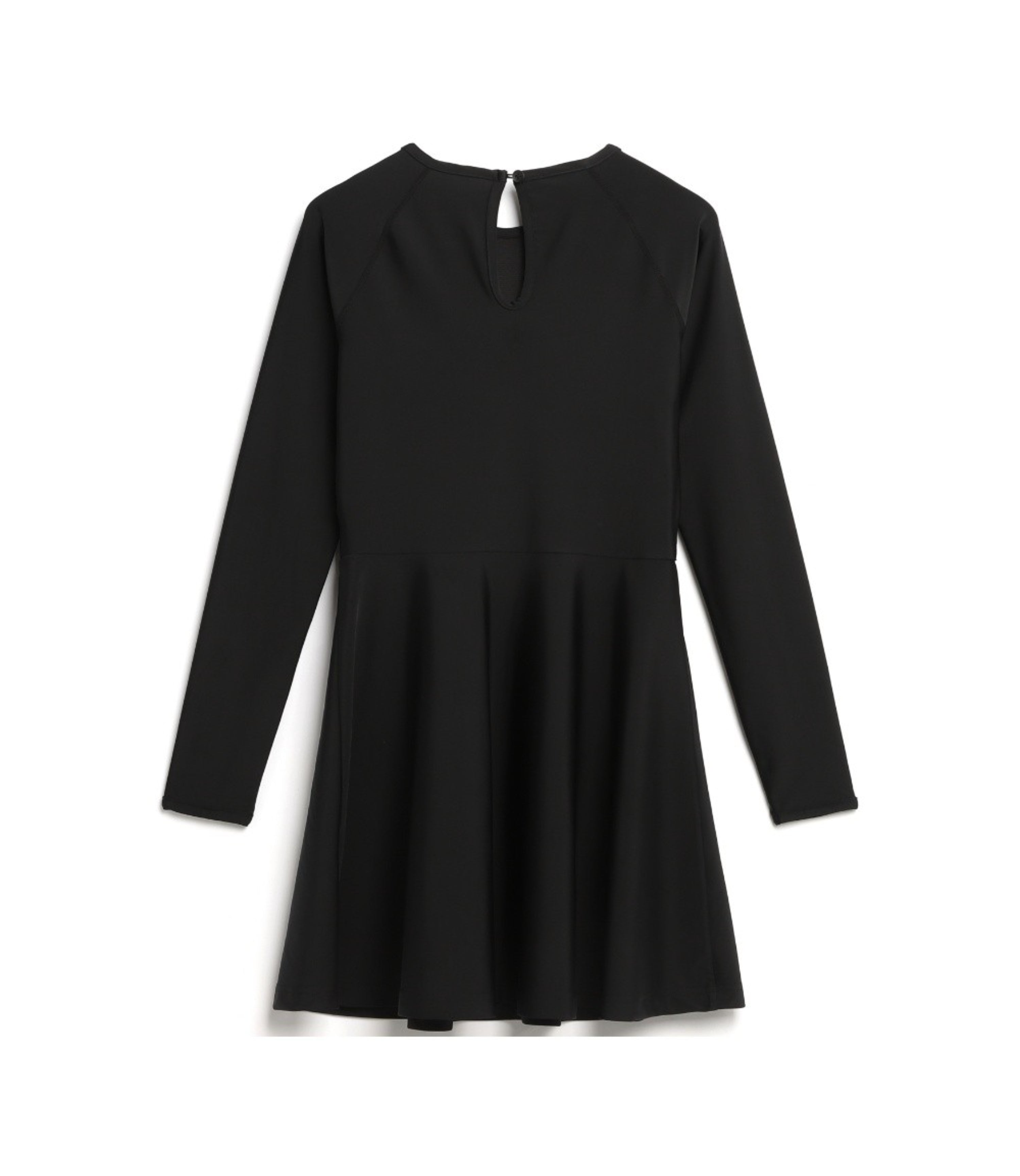 Women's Rash Guard Water Dress<br>CARBON BLACK