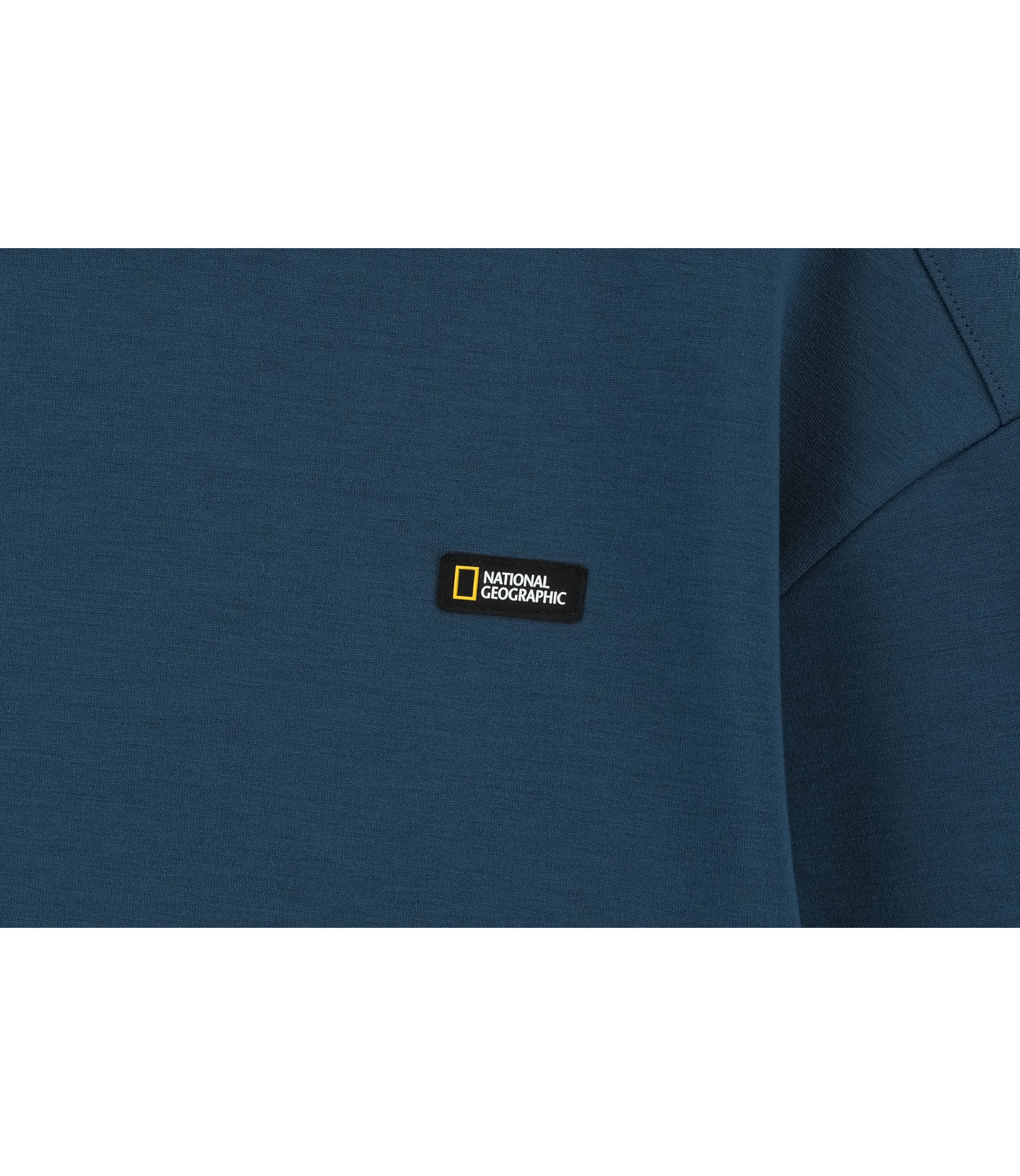 Kid's Back Graphic Sweatshirt (Brushed)<br>GREY TEAL