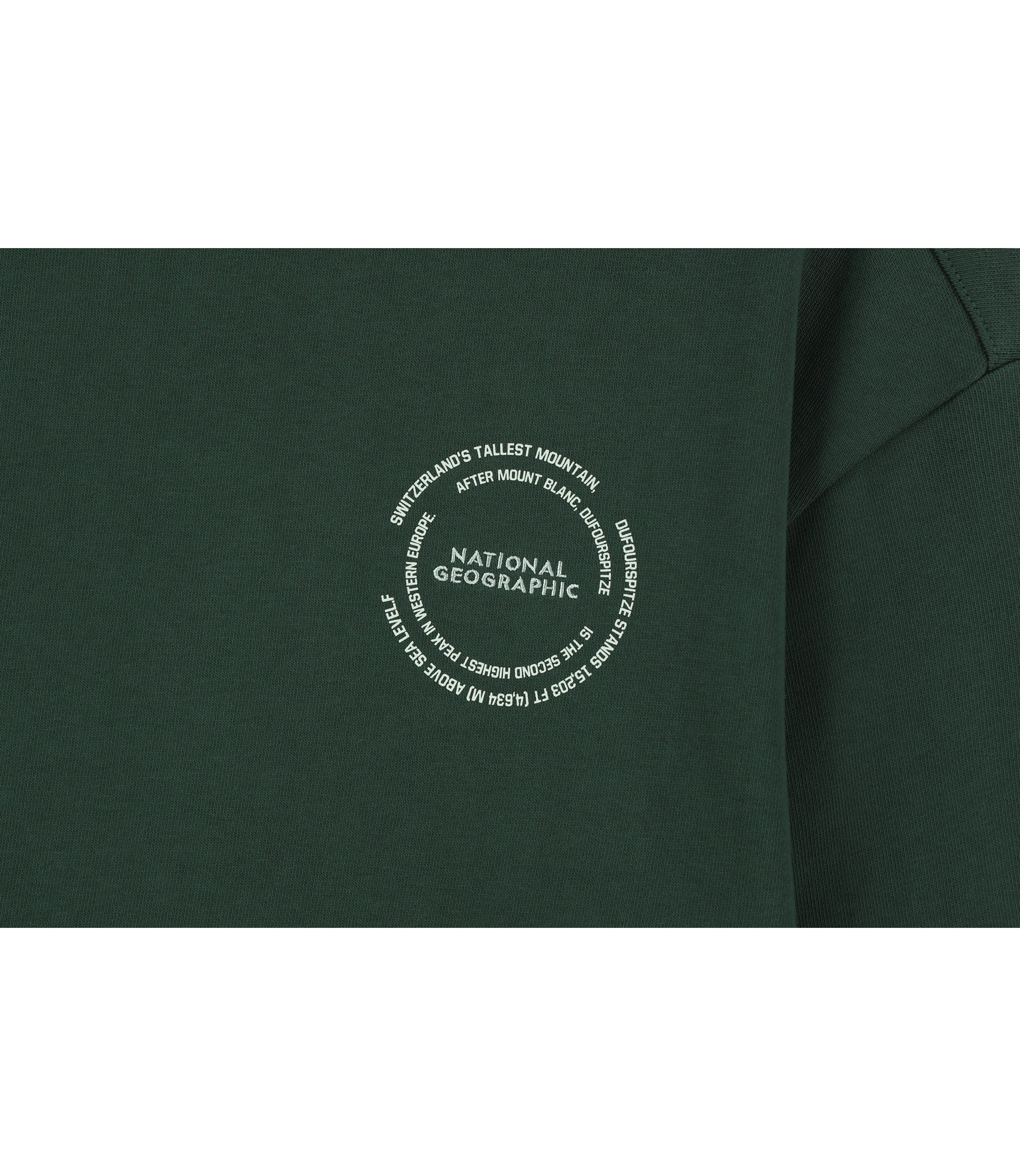 Kid's Adventure Back Graphic Sweatshirt<br>D/GREEN