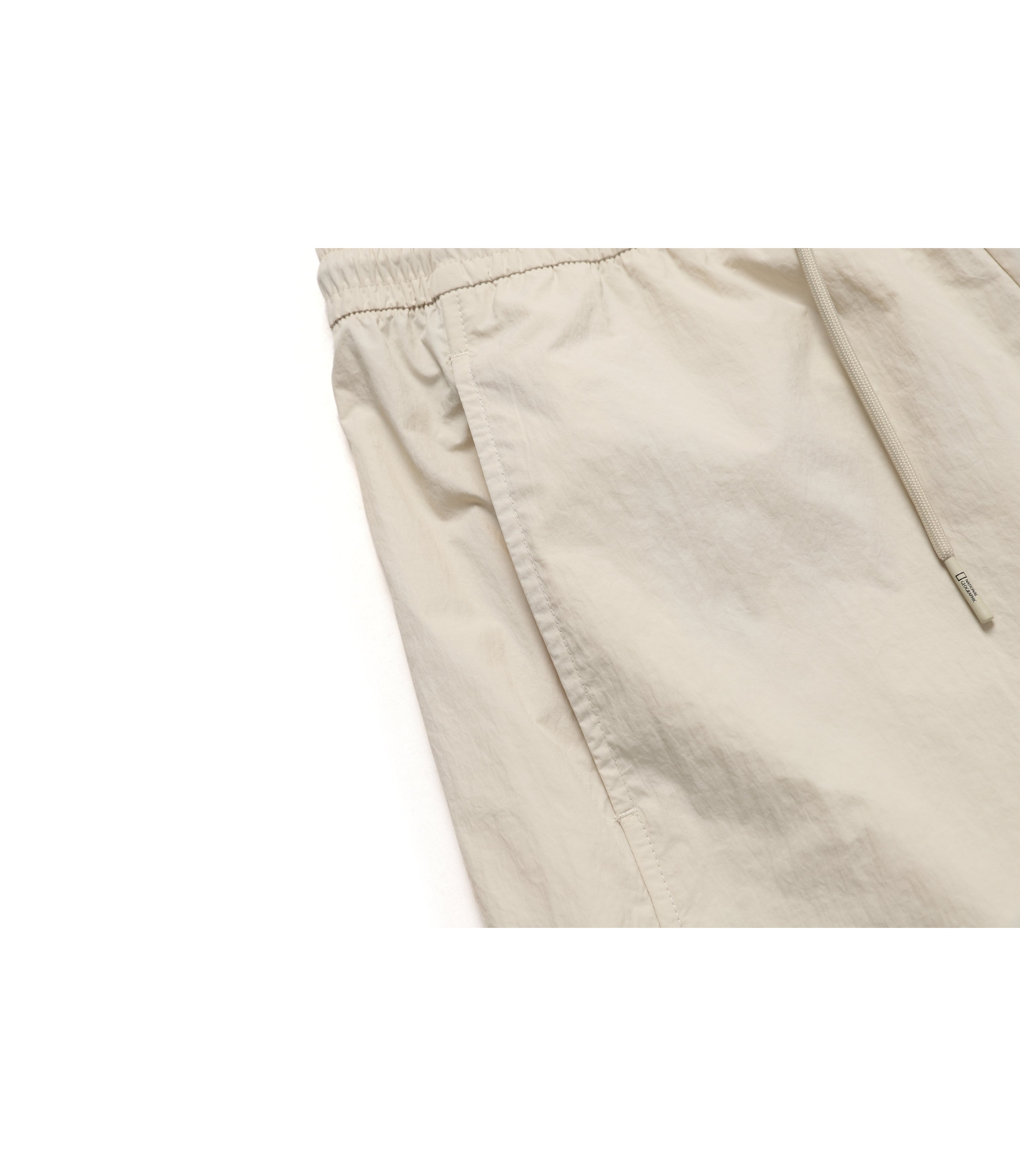 Women's BEARY Woven Short Pants<br>CRYSTAL BEIGE