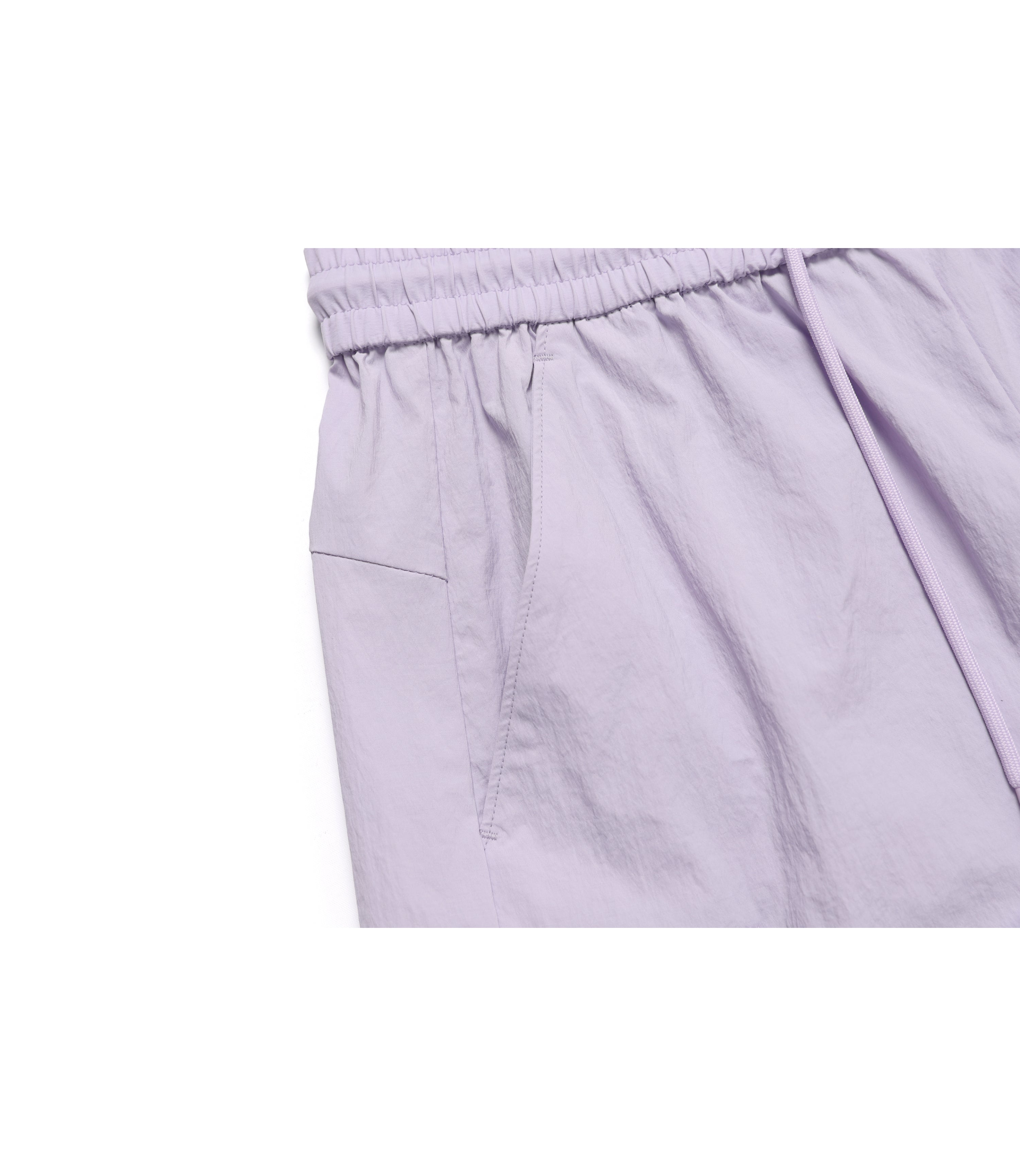 Women's CYGNUS Woven Stretch Cargo Pocket Short Pants<br>LAVENDER
