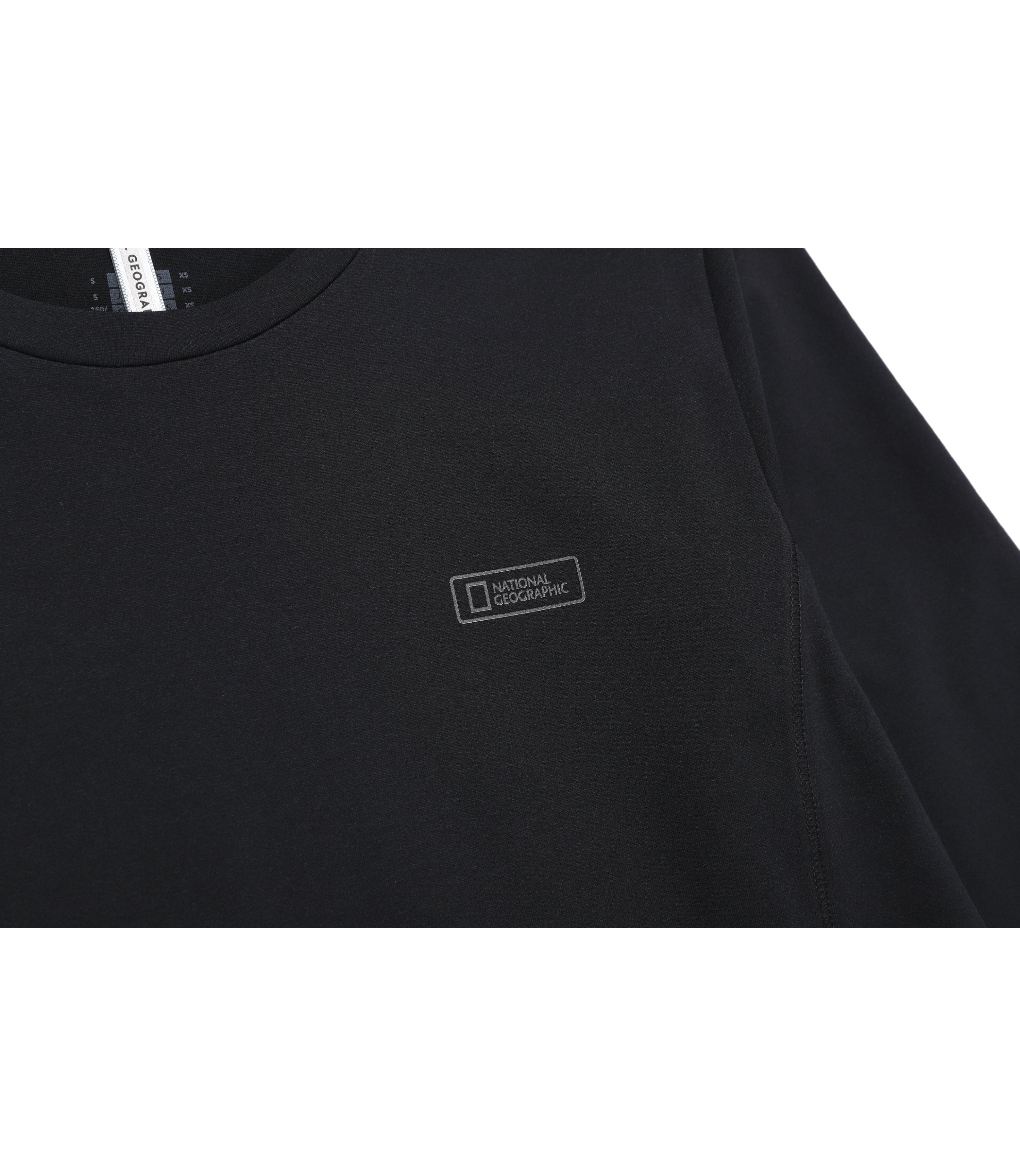 Women's Slim Fit Long Sleeve Tee<br>BLACK