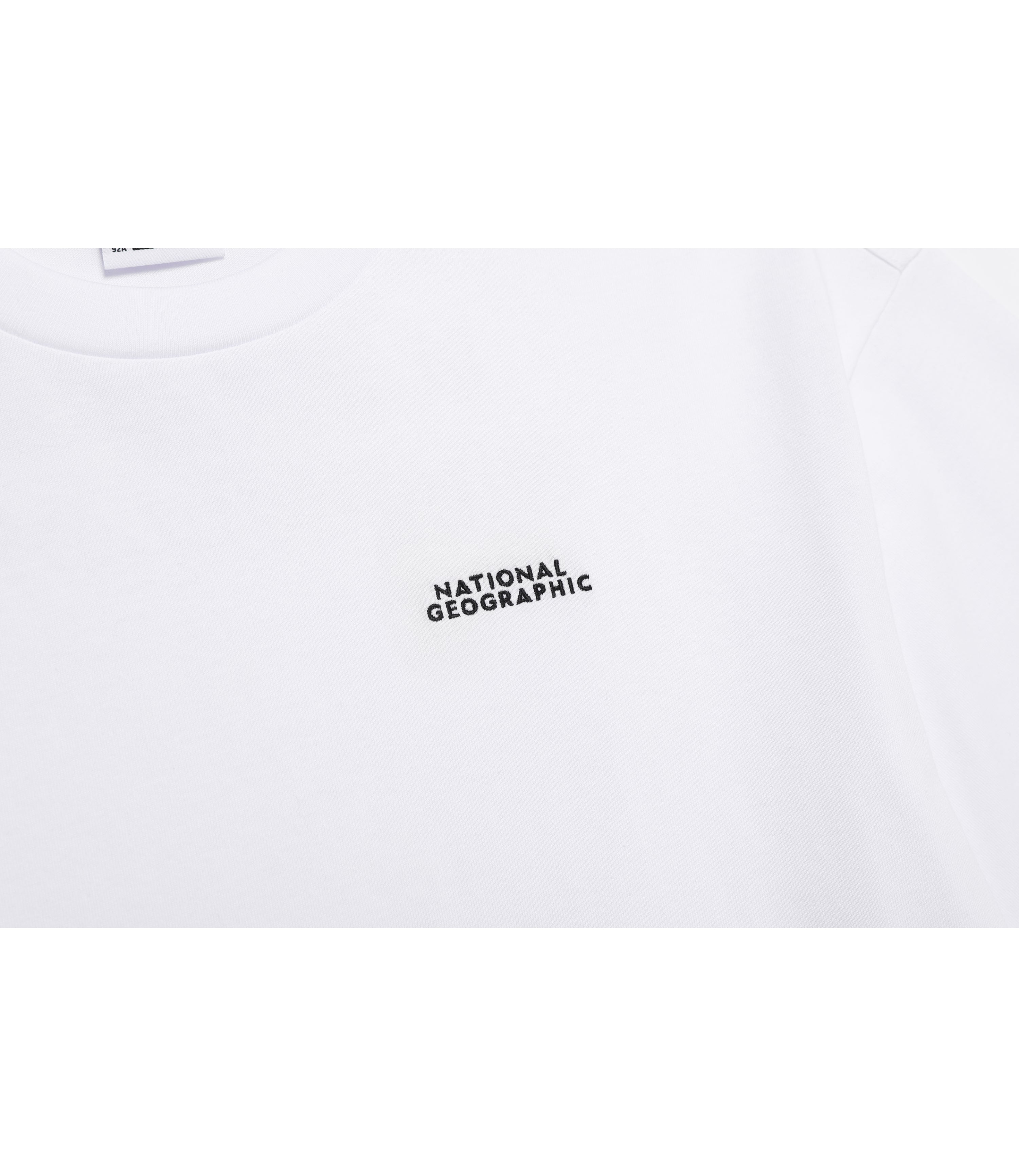 Unisex RATEL Regen Animal Big Graphic Short Sleeve Tee<br>WHITE