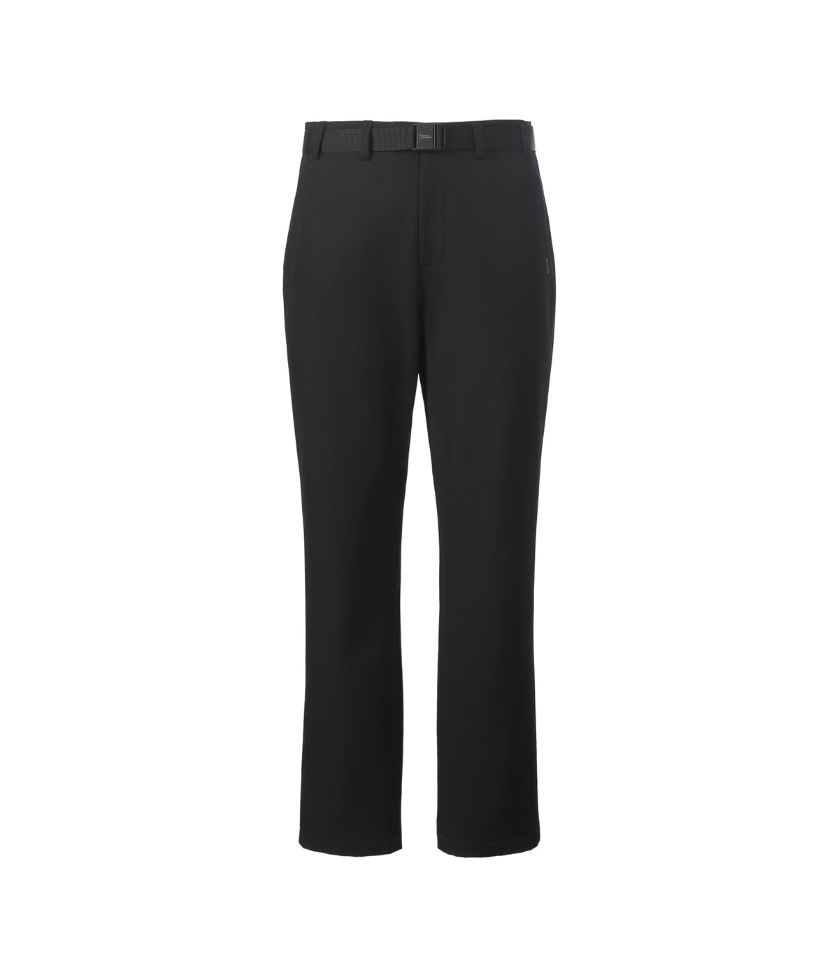 Men's Fleece Warm Basic Pants<br>BLACK