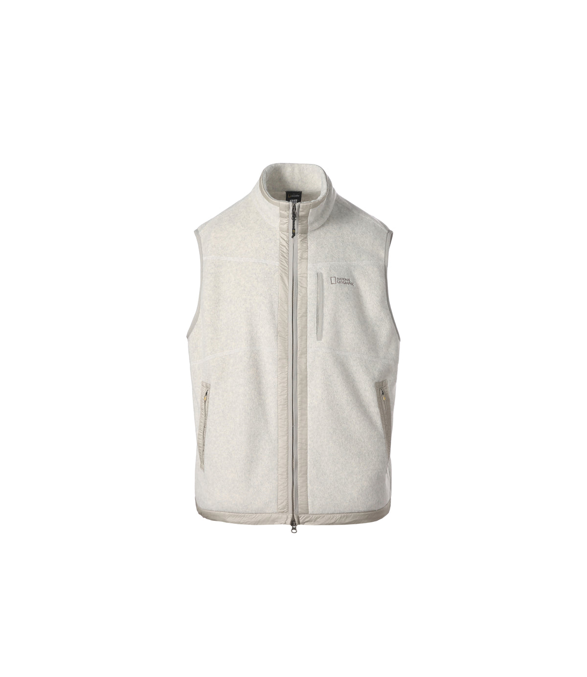 Unisex Fleece Vest<br>OATMEAL