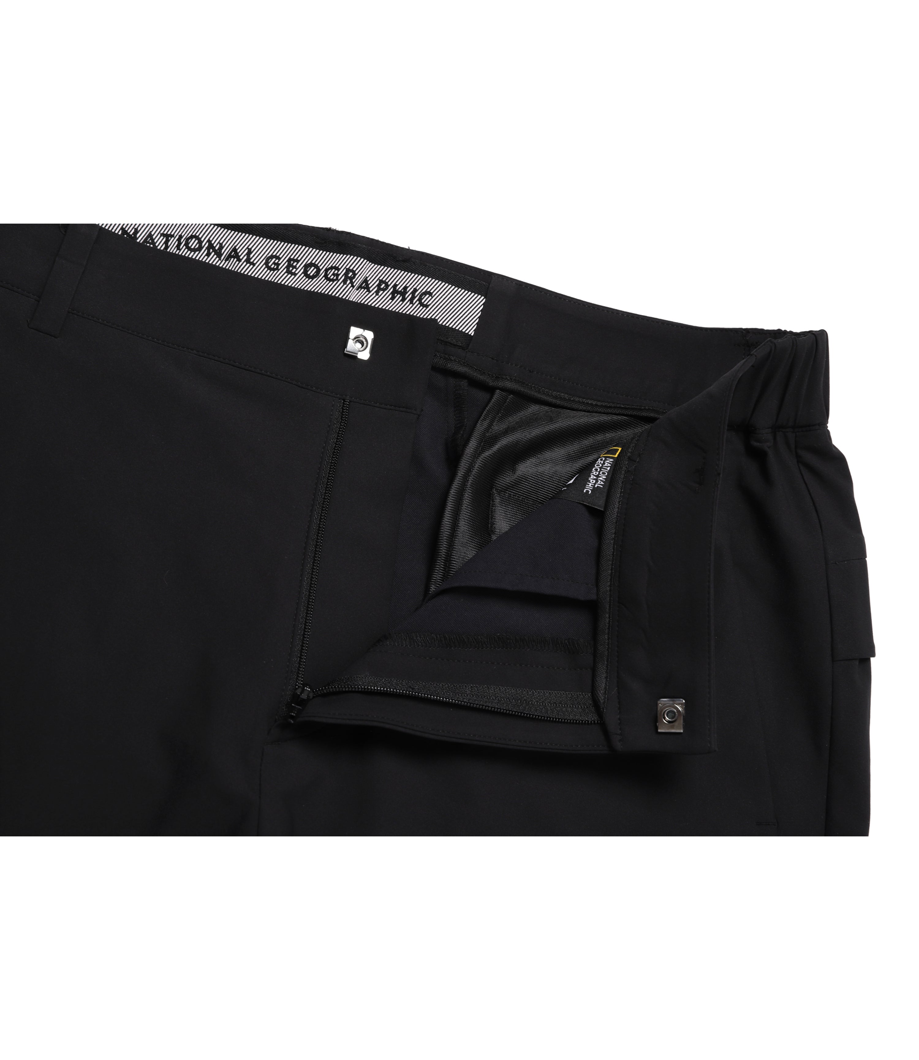 Men's ATLAS Stretch Straight Pants<br>CARBON BLACK