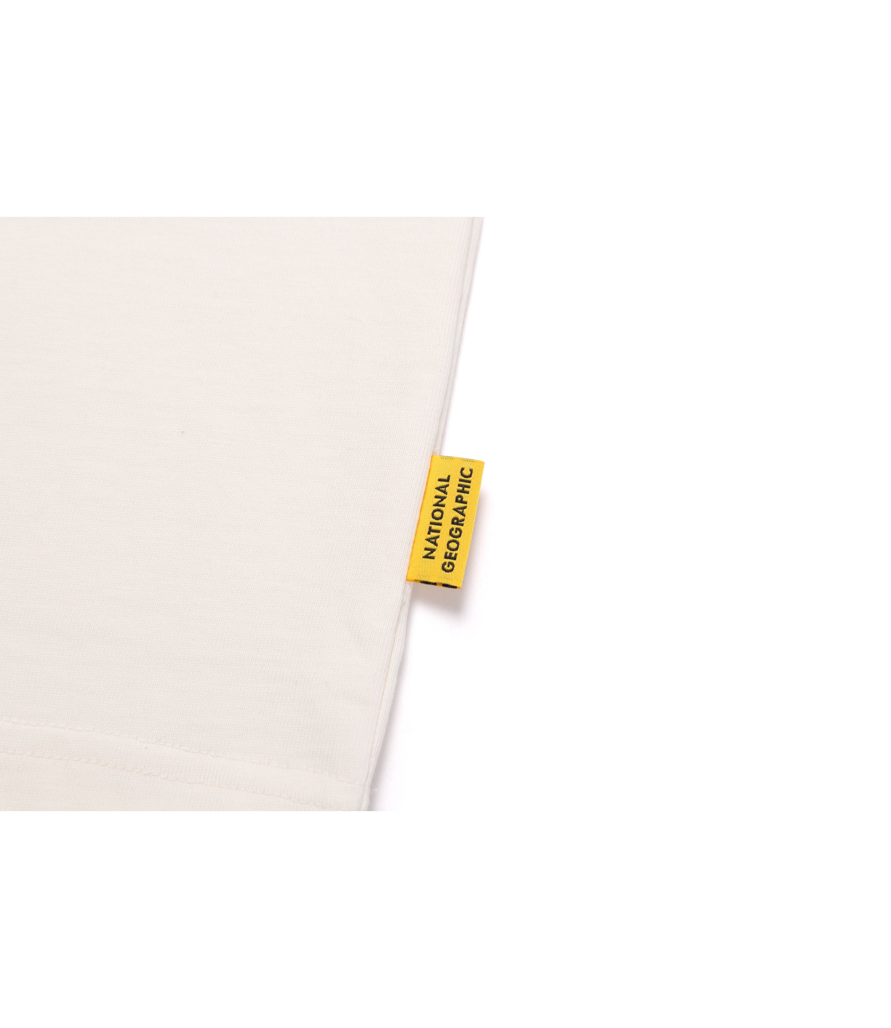 Unisex 16's Cotton Semi-Over Fit Short Sleeve Tee<br>IVORY