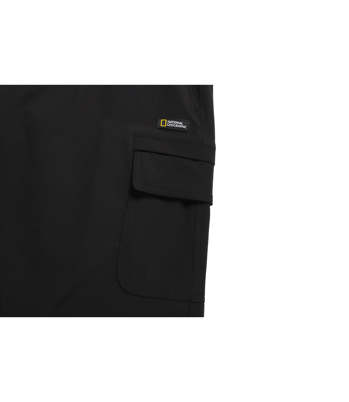 Unisex ARCHELON Woven Stretch Basic Fit Straight Pants<br>BLACK