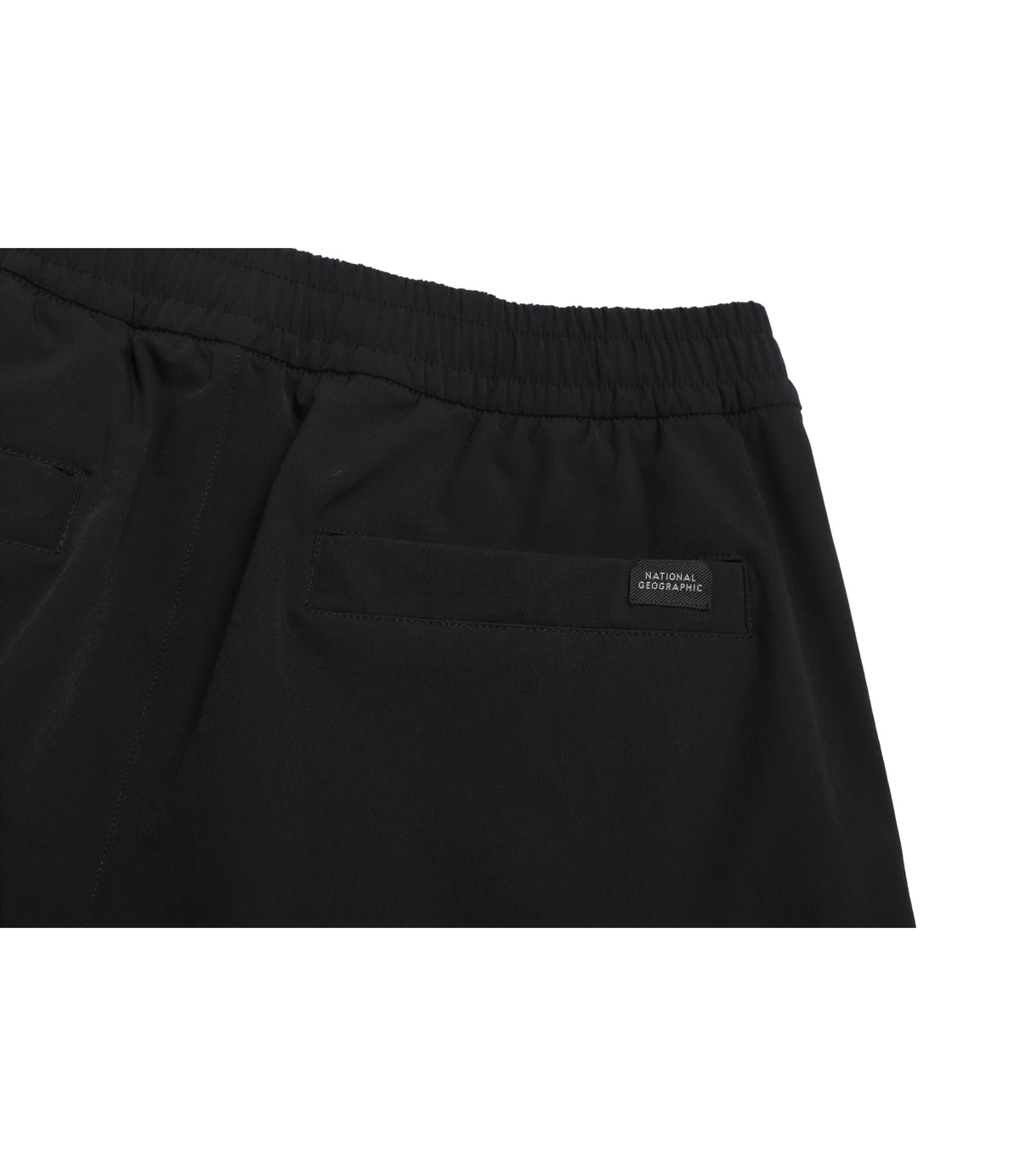 Unisex ARCHELON Woven Stretch Basic Fit Straight Pants<br>BLACK