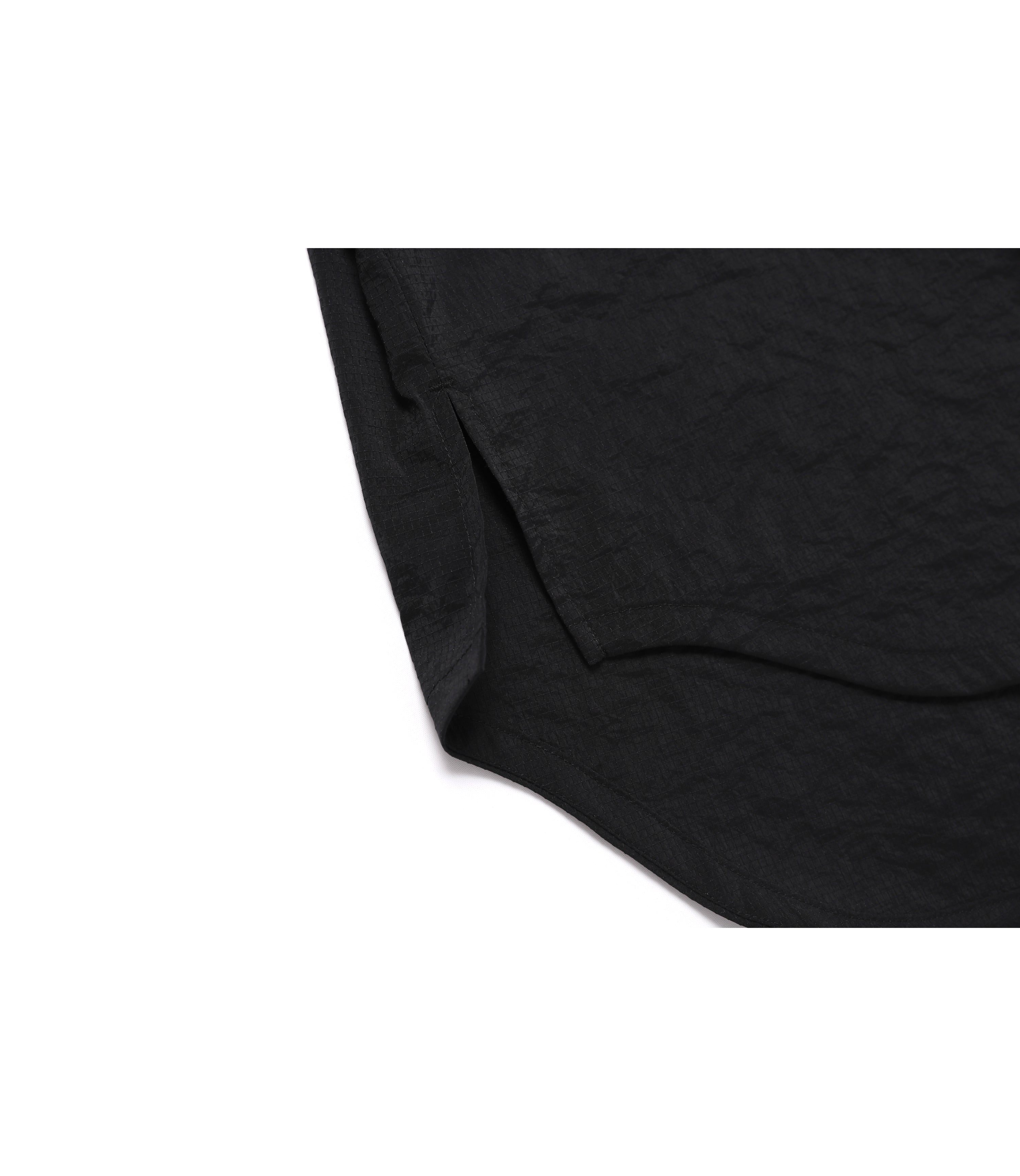 Men's NRN Utility Nylon Long Sleeve Shirket<br>CARBON BLACK