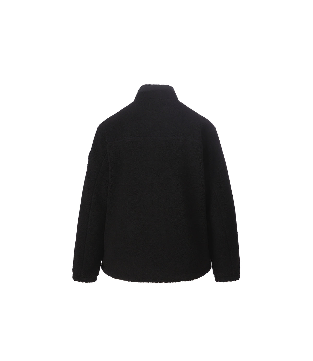 Unisex Costoni Stand-Neck Fleece Jacket<br>BLACK