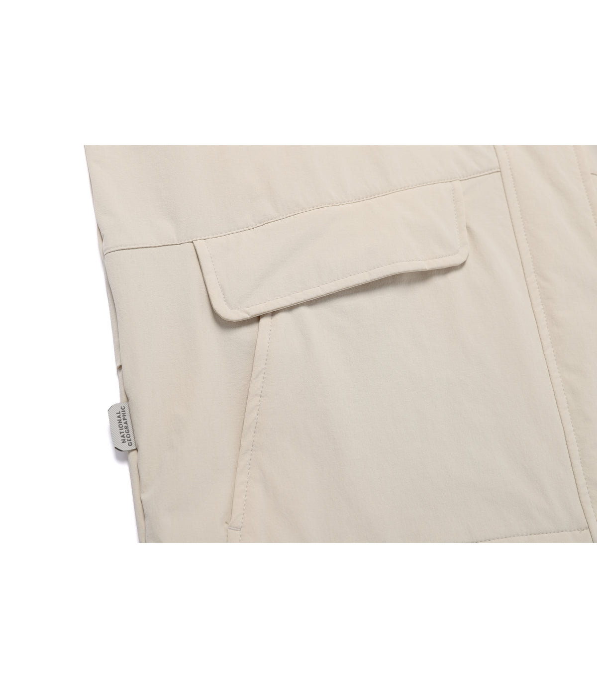 Women's ARCHELON Woven Stretch Hooded Full Zip-Up<br>SILVER BIRCH