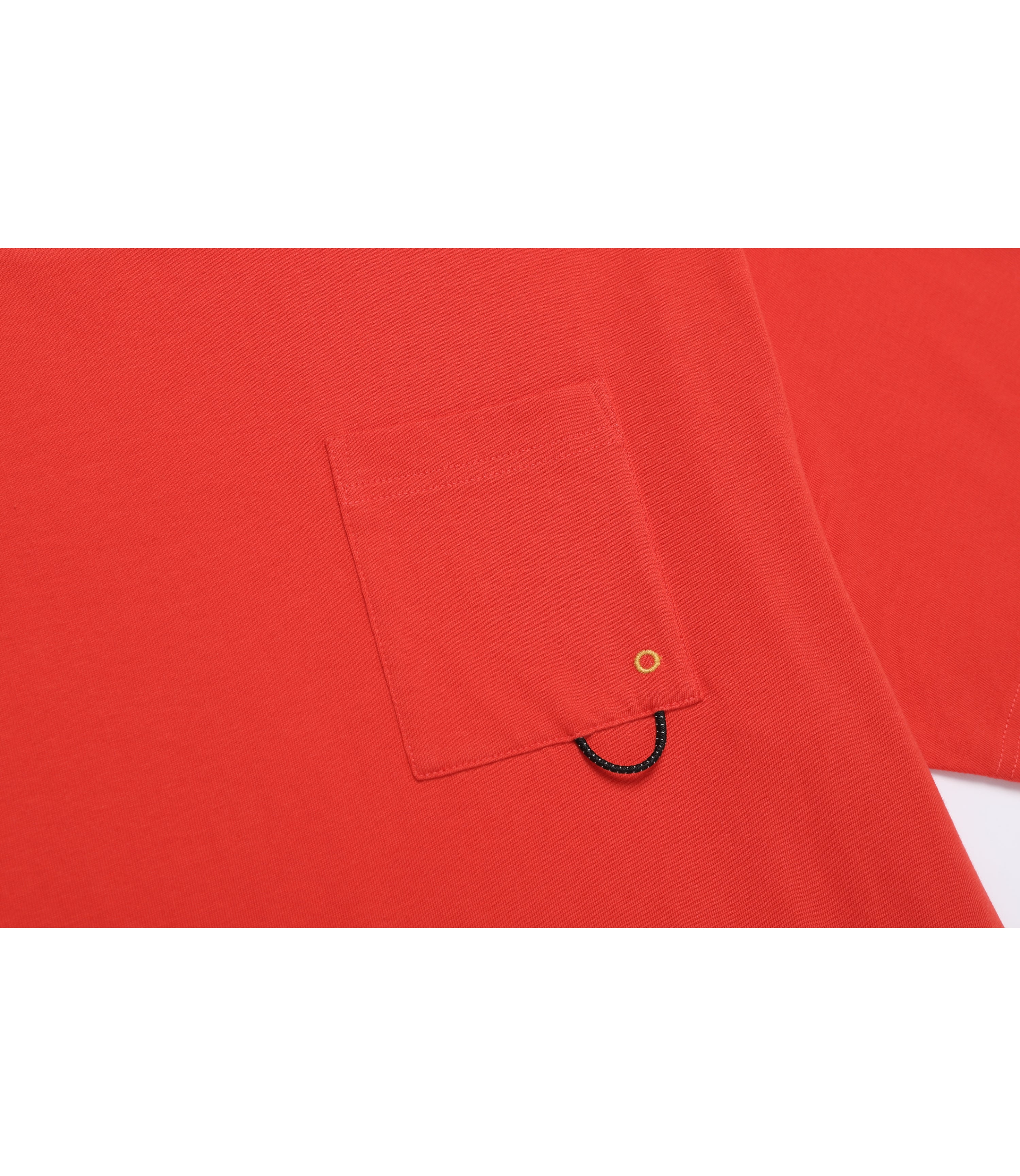 Unisex Year Of The Horse Graphic Pocket Tee<br>RED