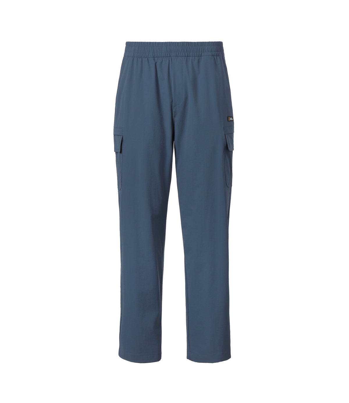 Unisex ARCHELON Woven Stretch Basic Fit Straight Pants<br>MOON BLUE