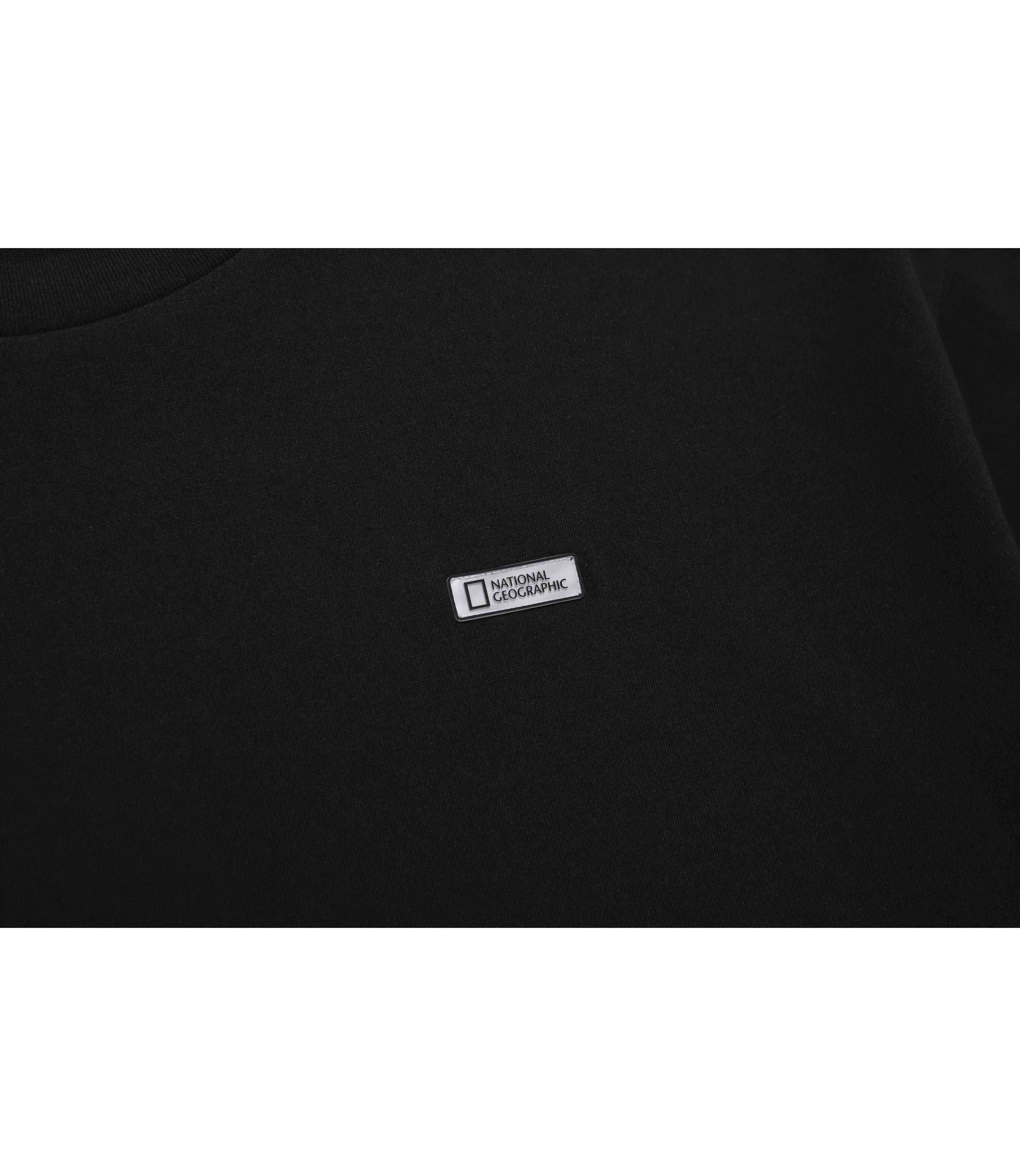 Men's NRN Sleeve Pocket Semi-Over Fit Short Sleeve Tee<br>CARBON BLACK