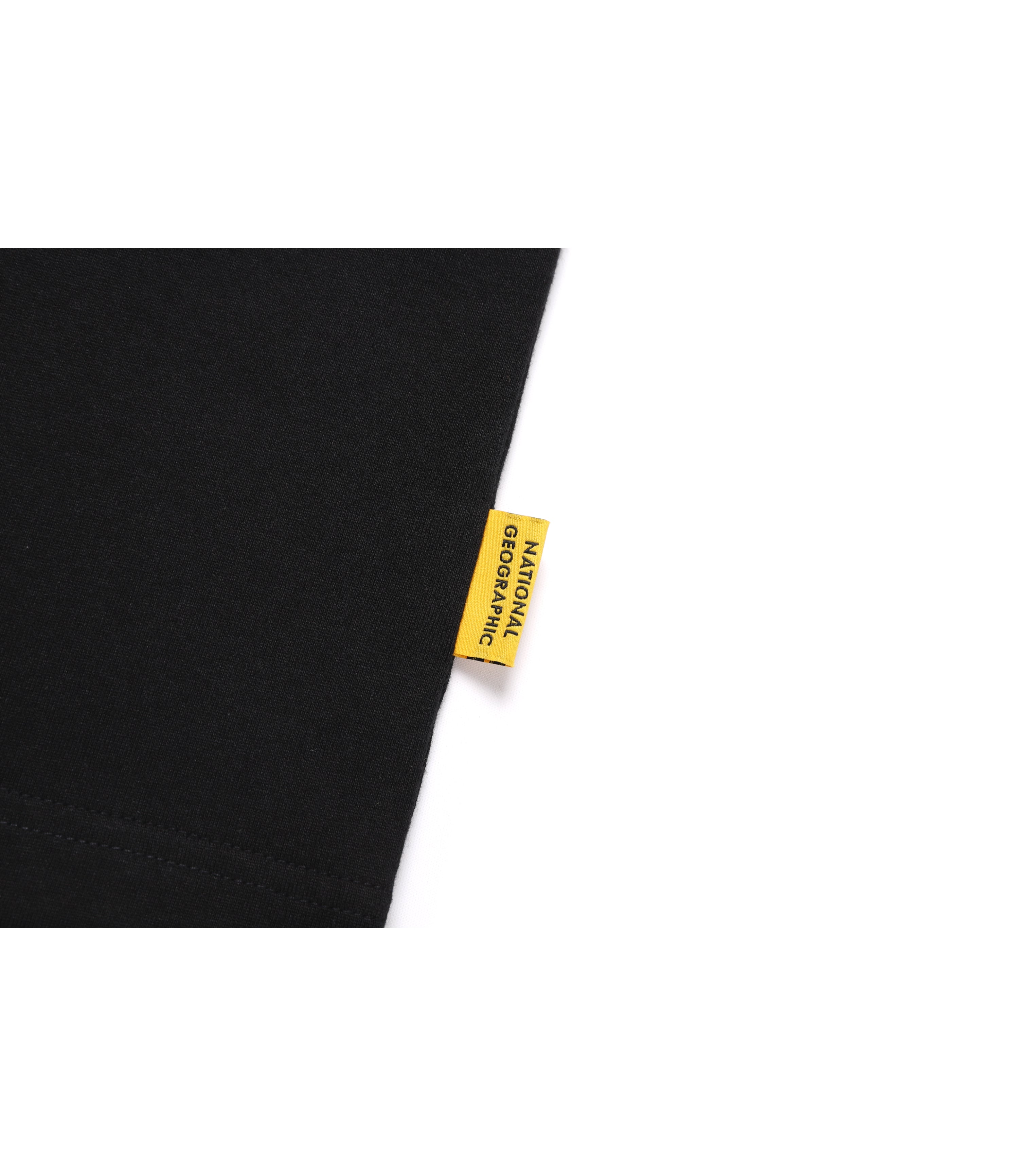 Men's NRN Sleeve Pocket Semi-Over Fit Short Sleeve Tee<br>CARBON BLACK