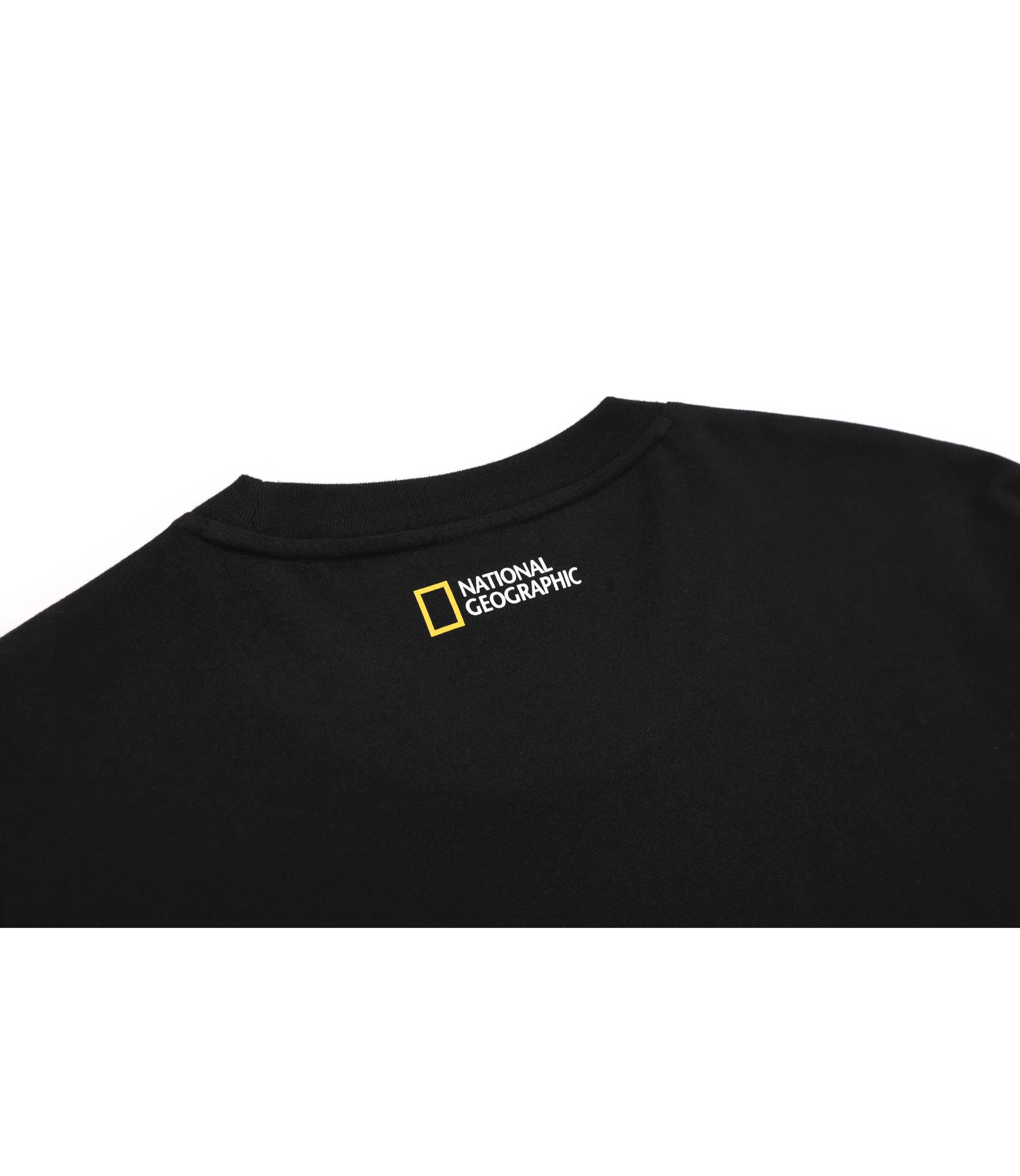 Men's NRN Sleeve Pocket Semi-Over Fit Short Sleeve Tee<br>CARBON BLACK