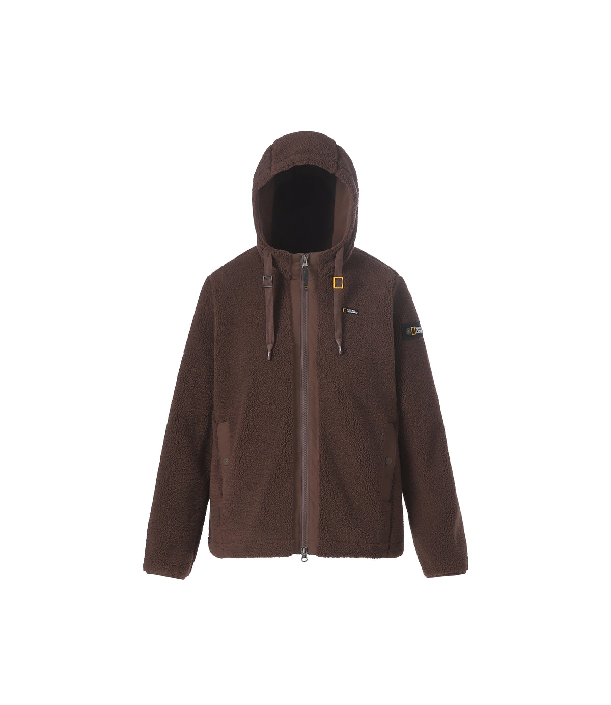 Women's Costoni Hooded Fleece Jacket<br>CHOCOLATE BROWN