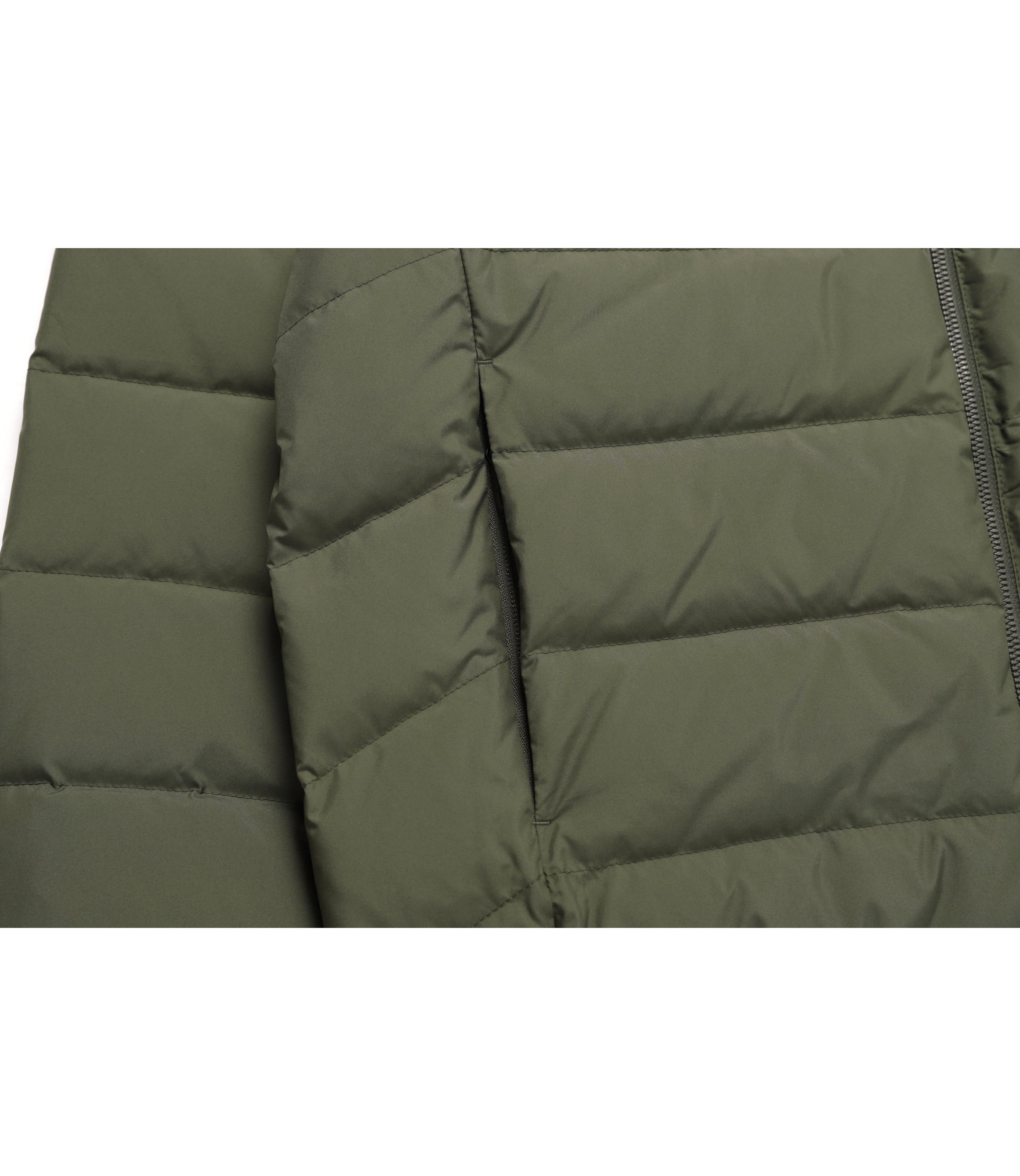 Men's Muntele Mens Light Goose Down Jacket<br>KHAKI