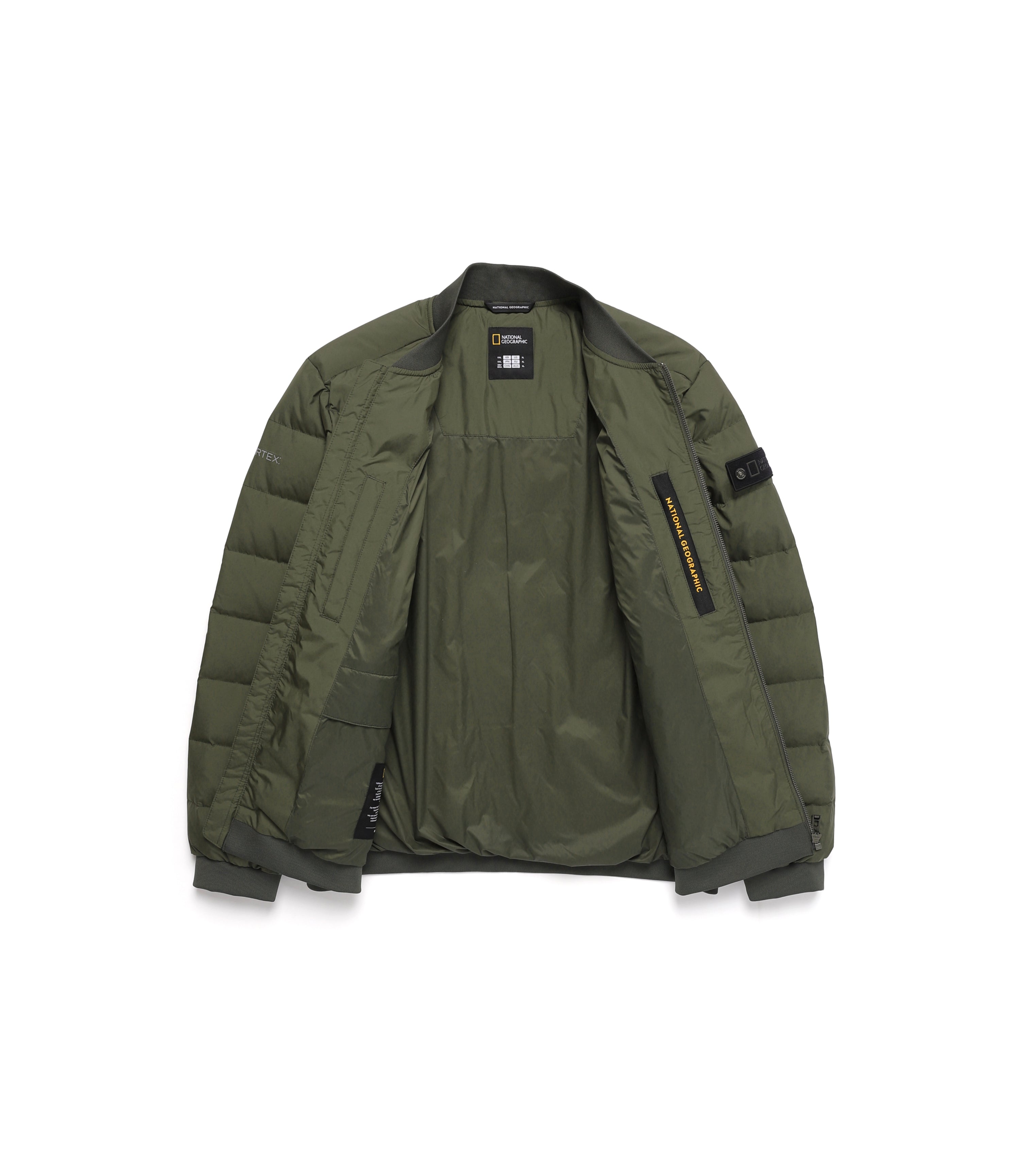 Men's Muntele Mens Light Goose Down Jacket<br>KHAKI