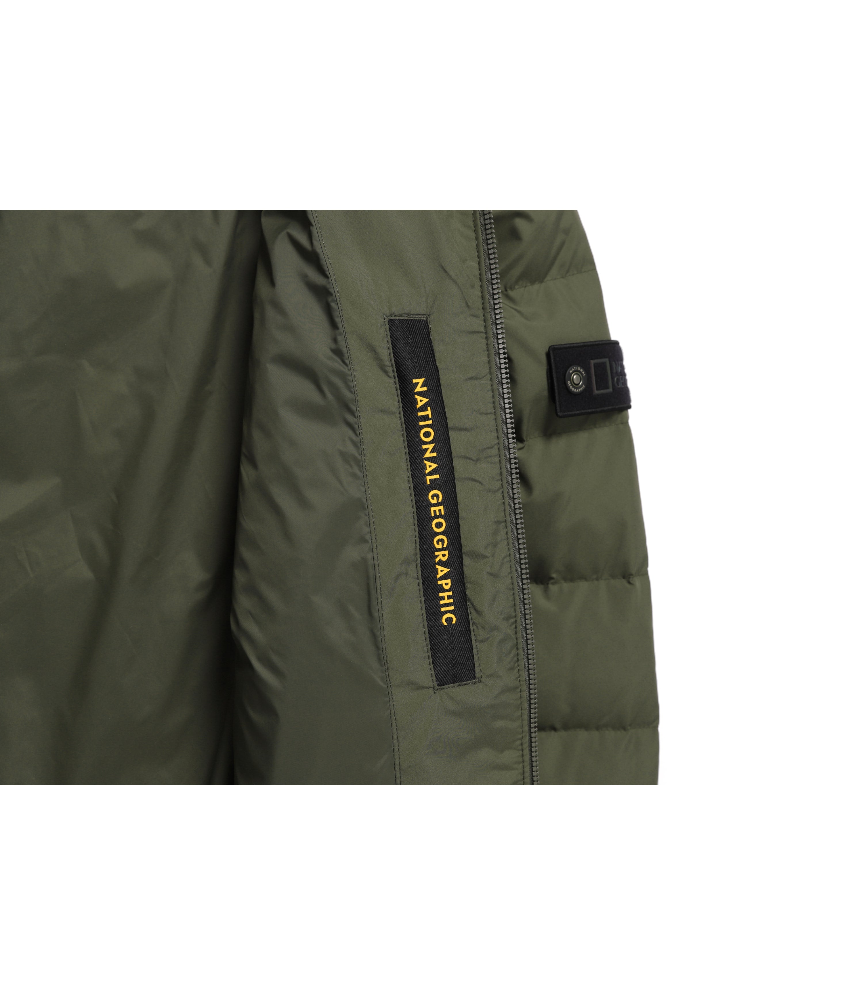 Men's Muntele Mens Light Goose Down Jacket<br>KHAKI