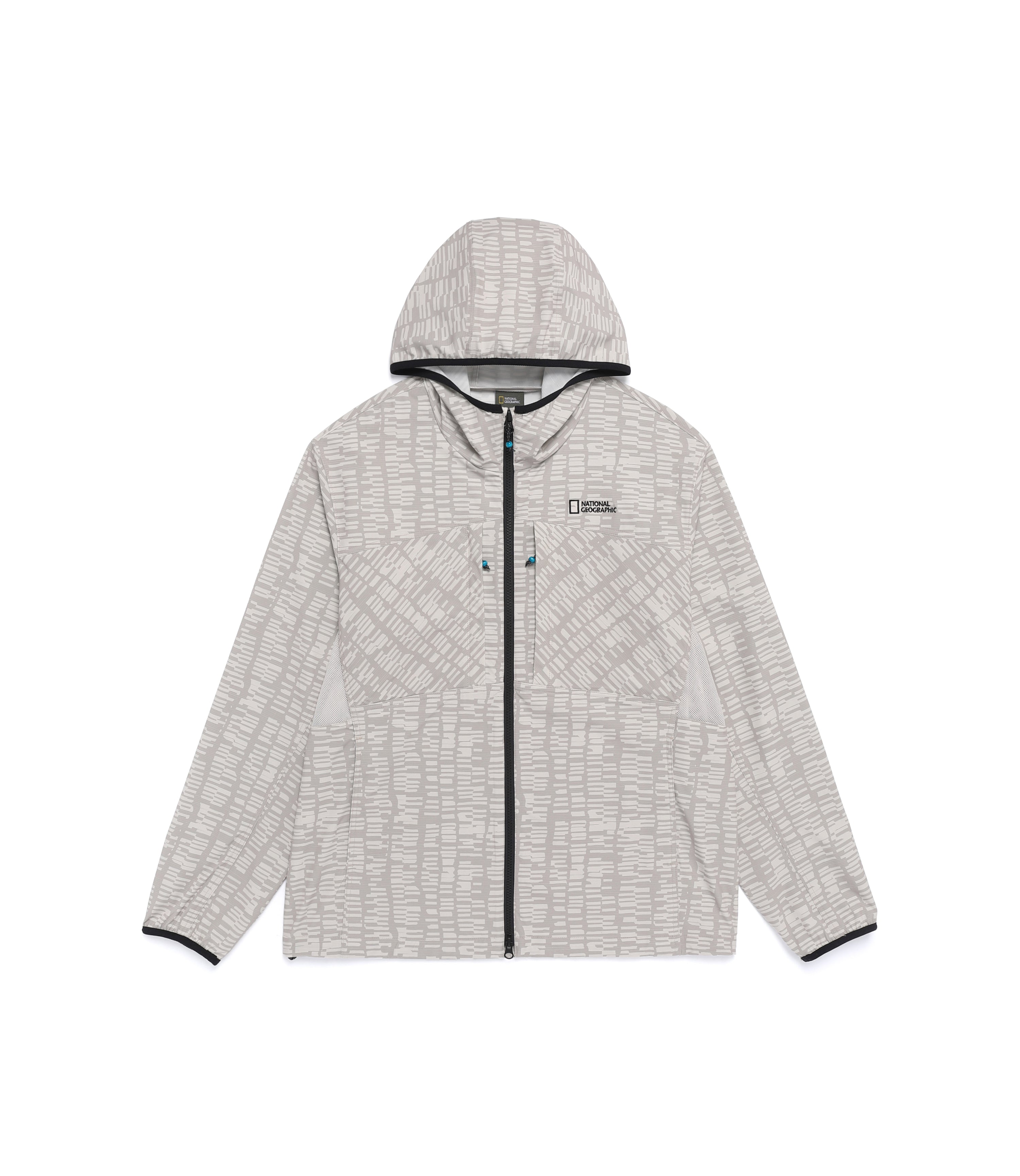 Men's NRN Ventilated Lightweight Hooded Jacket<br>SILVER BIRCH