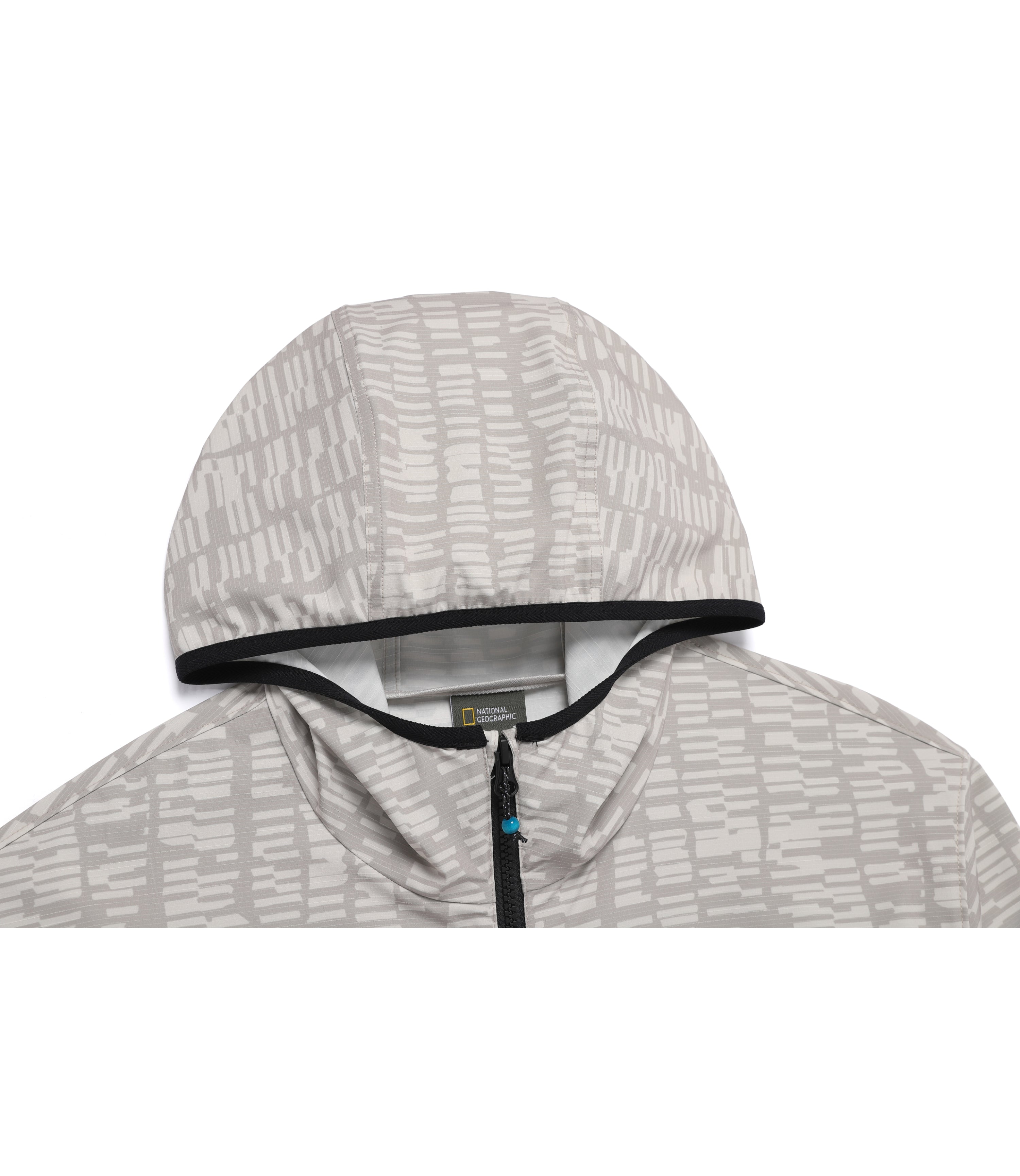 Men's NRN Ventilated Lightweight Hooded Jacket<br>SILVER BIRCH