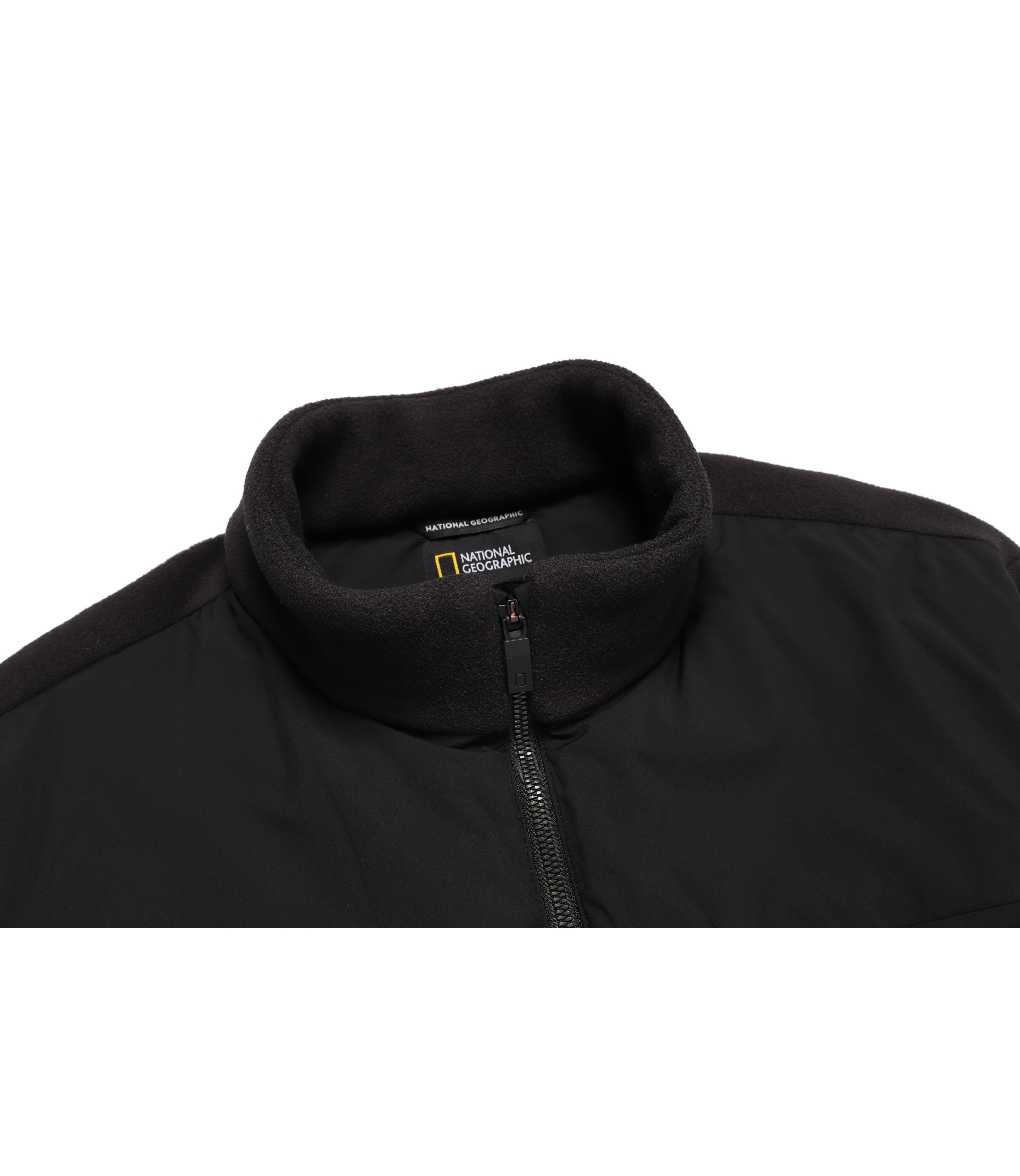 Men's NAOS Hybrid Goose Down Zip Up Jacket<br>CARBON BLACK