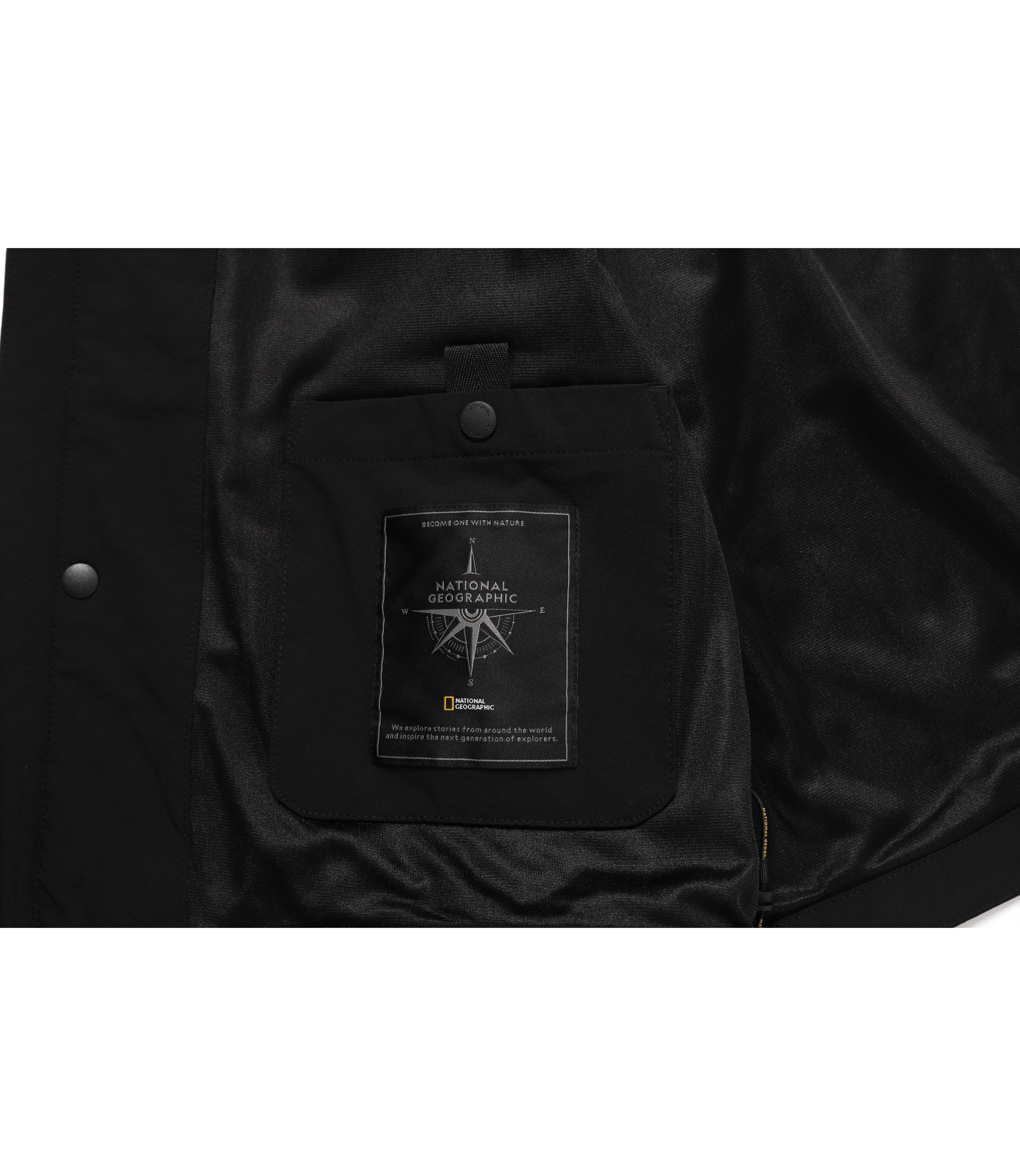 Men's ACTIVE Woven Training Zip Up Jacket<br>CARBON BLACK