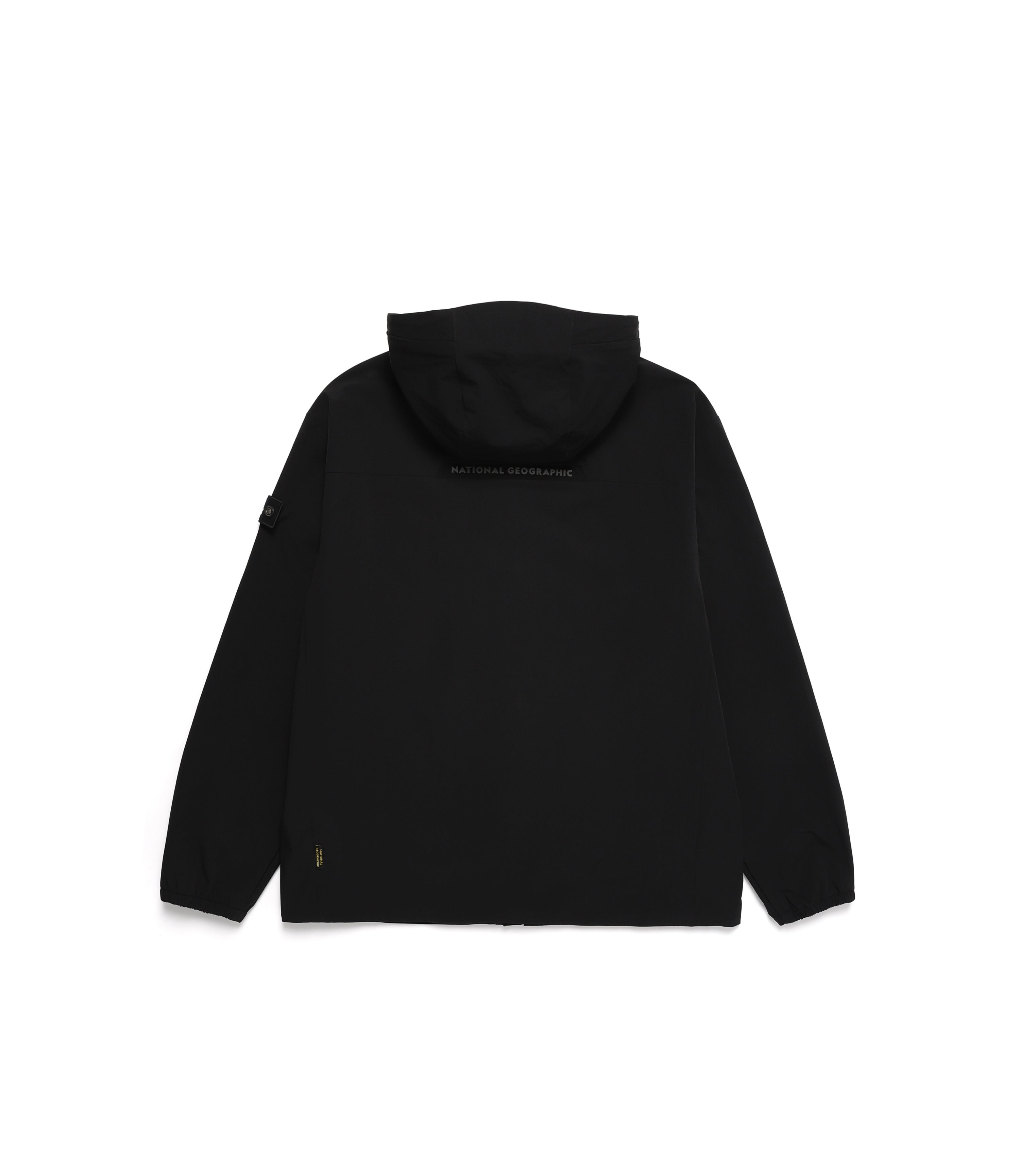 Men's ACTIVE Woven Training Zip Up Jacket<br>CARBON BLACK