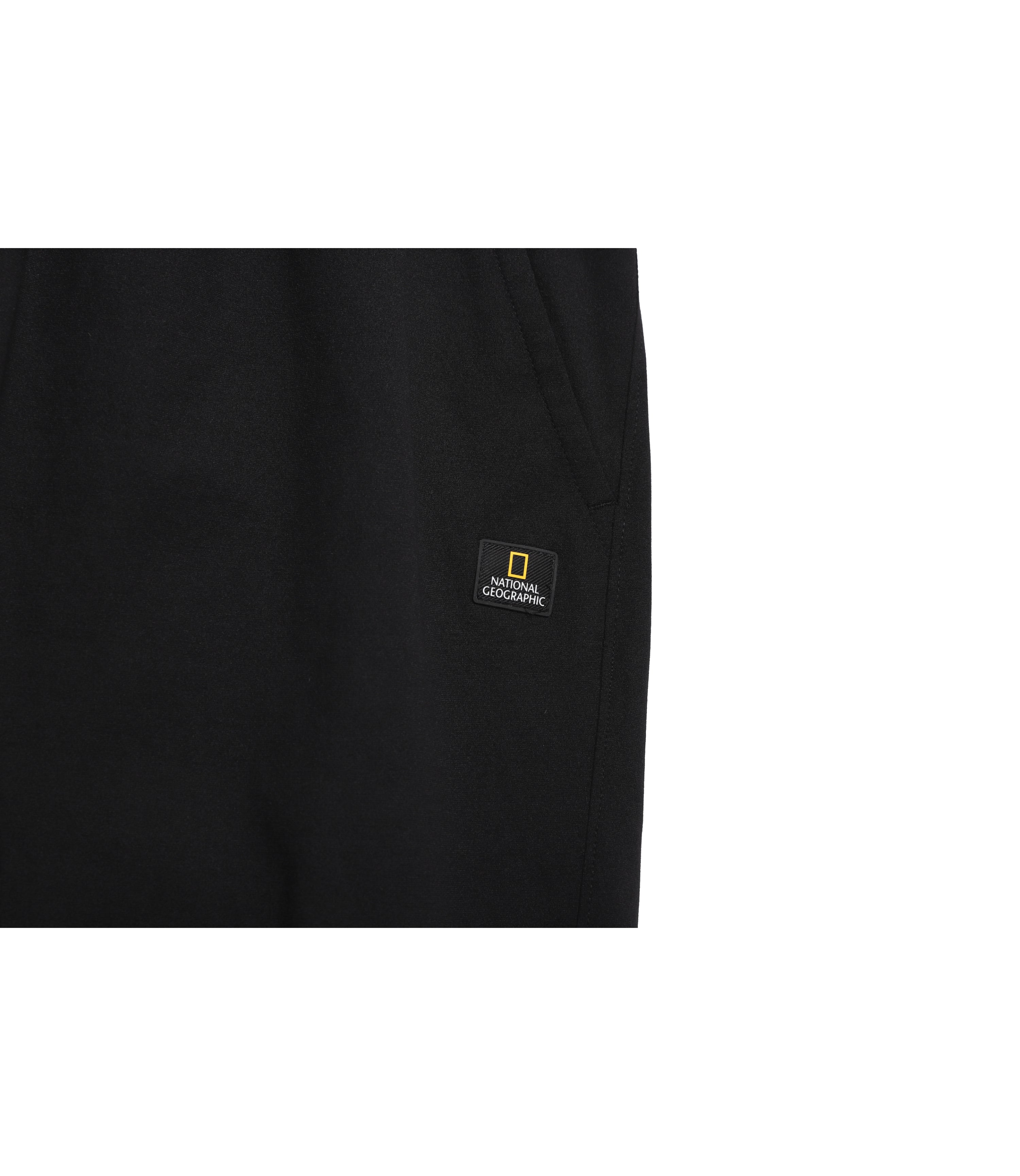 Unisex Frozen Air Three Quarter Capri Pants<br>BLACK