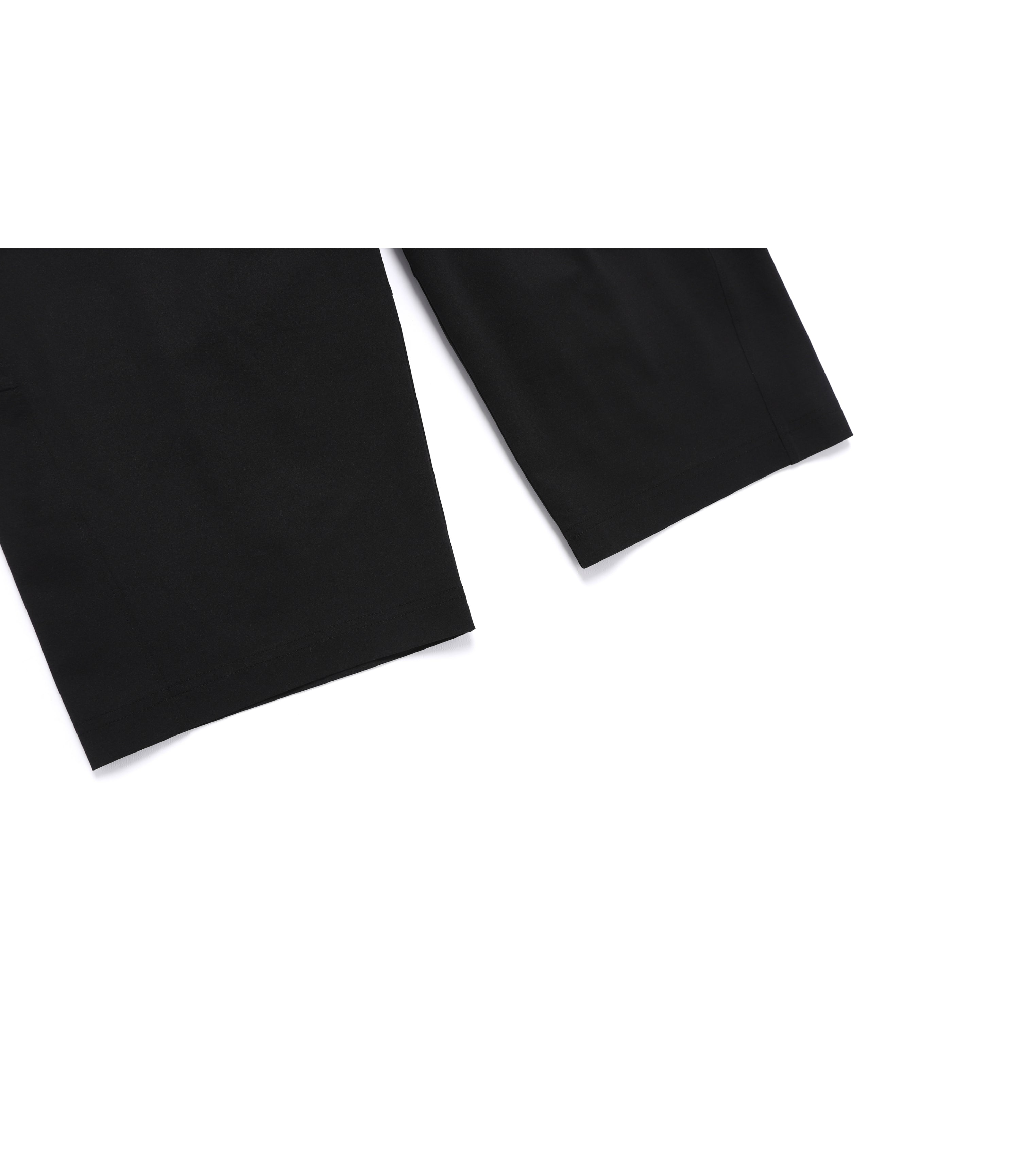 Unisex Frozen Air Three Quarter Capri Pants<br>BLACK