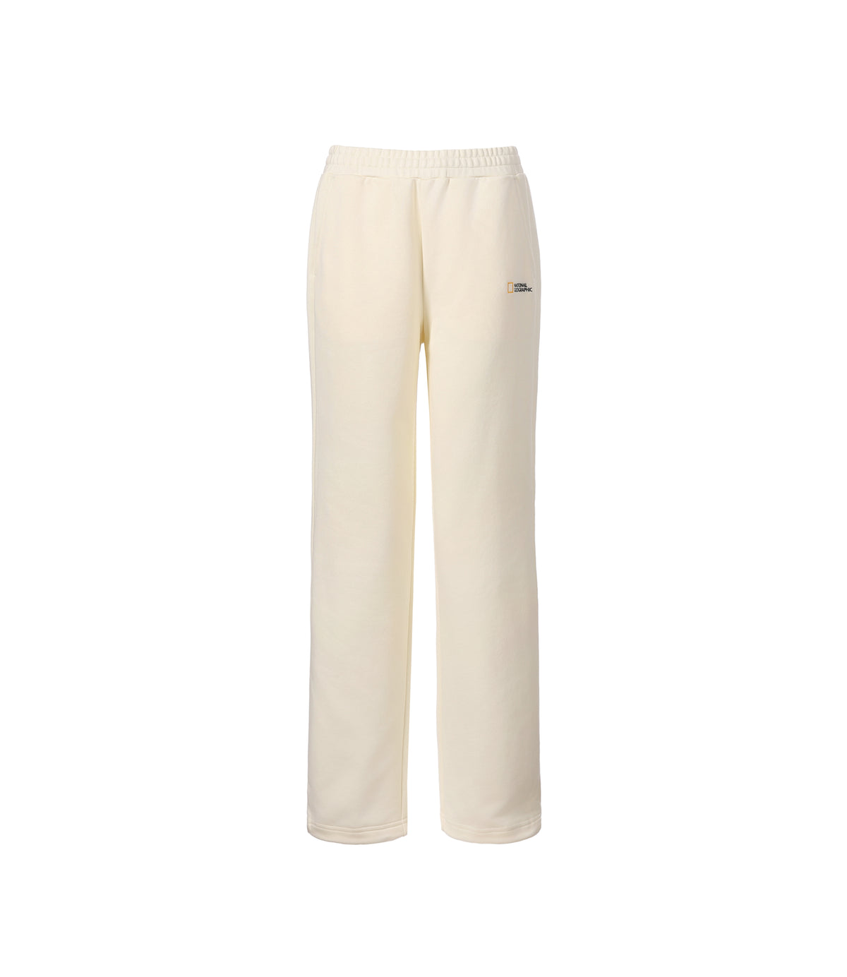 Women's Basic-Fit Straight Sweatpants<br>IVORY