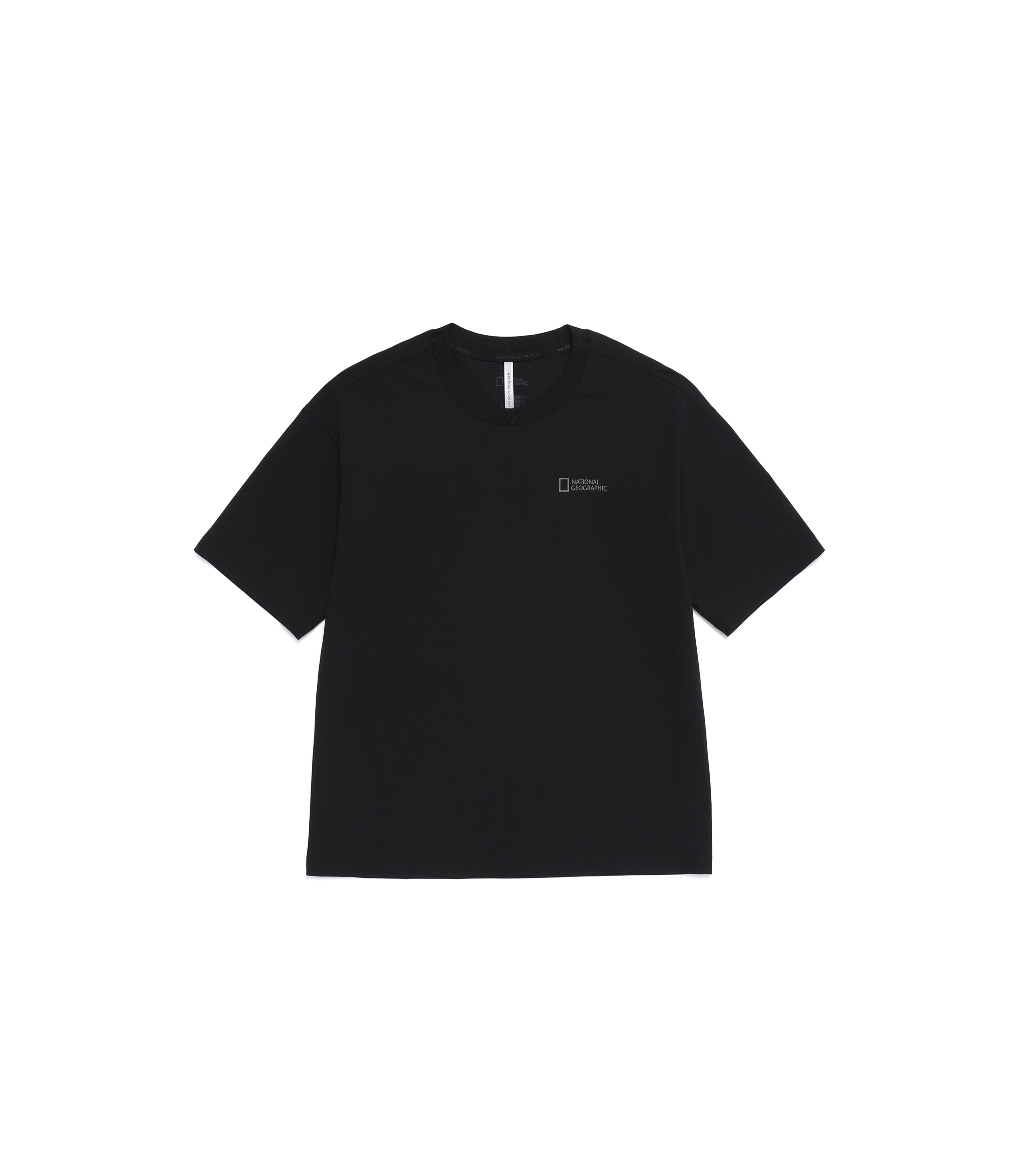 Unisex KRAZ Semi-Oversized Short Sleeve Tee<br>BLACK