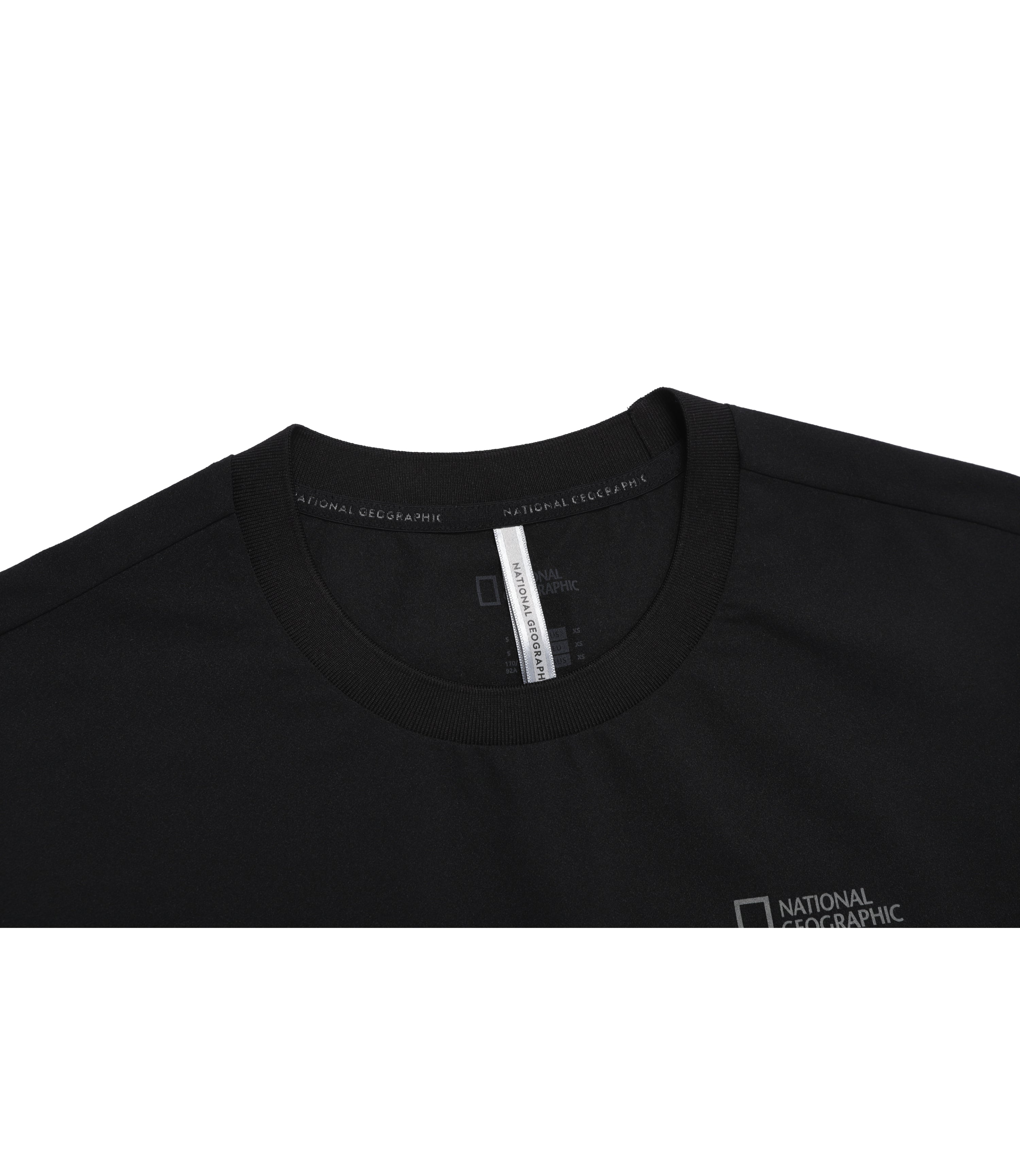 Unisex KRAZ Back Graphic Semi-Oversized Short Sleeve Tee<br>BLACK