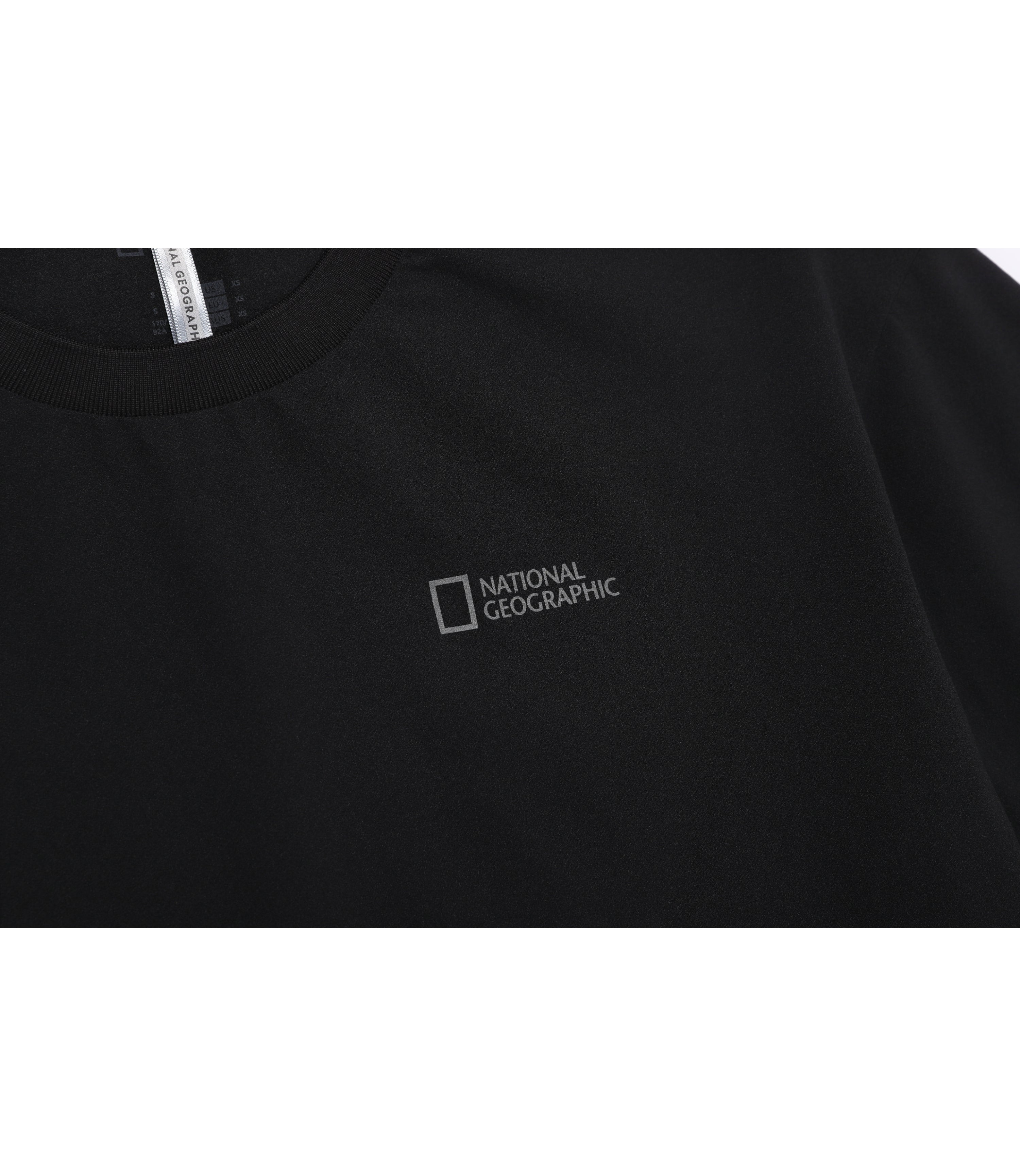 Unisex KRAZ Back Graphic Semi-Oversized Short Sleeve Tee<br>BLACK