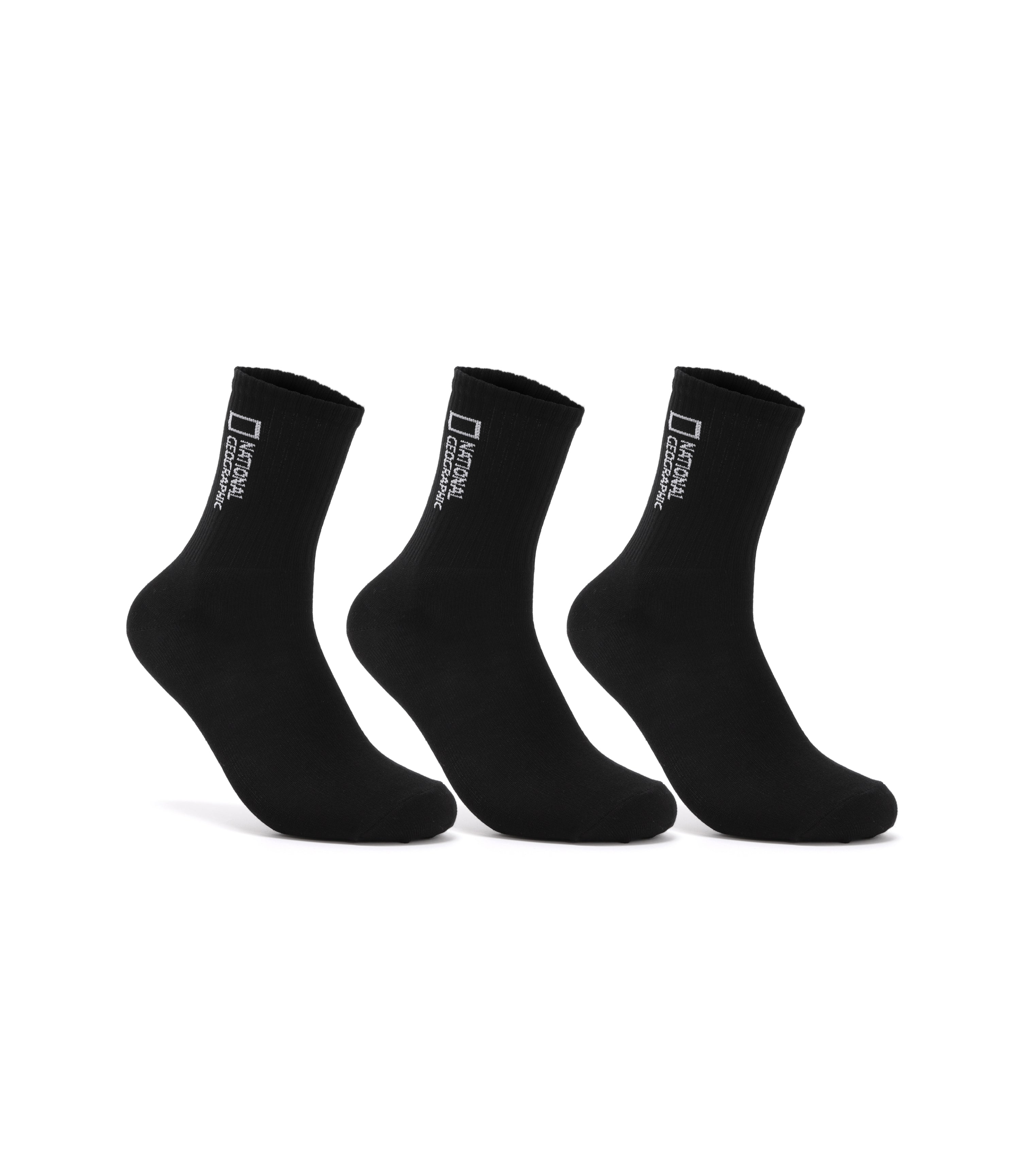 Middle Socks Bundle<br>BLACK