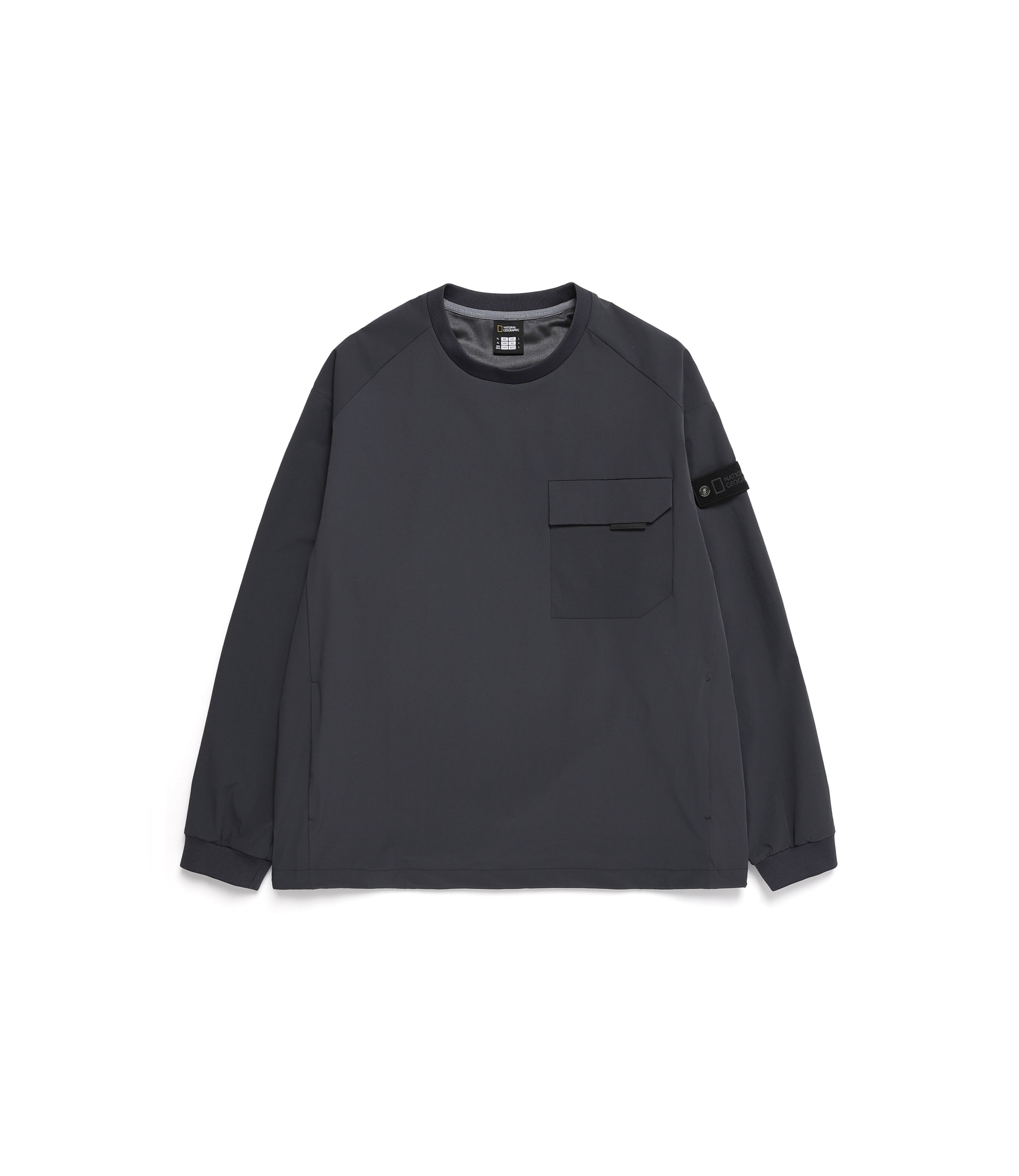 Men's Active Woven Sweatshirt<br>TURQUOISE