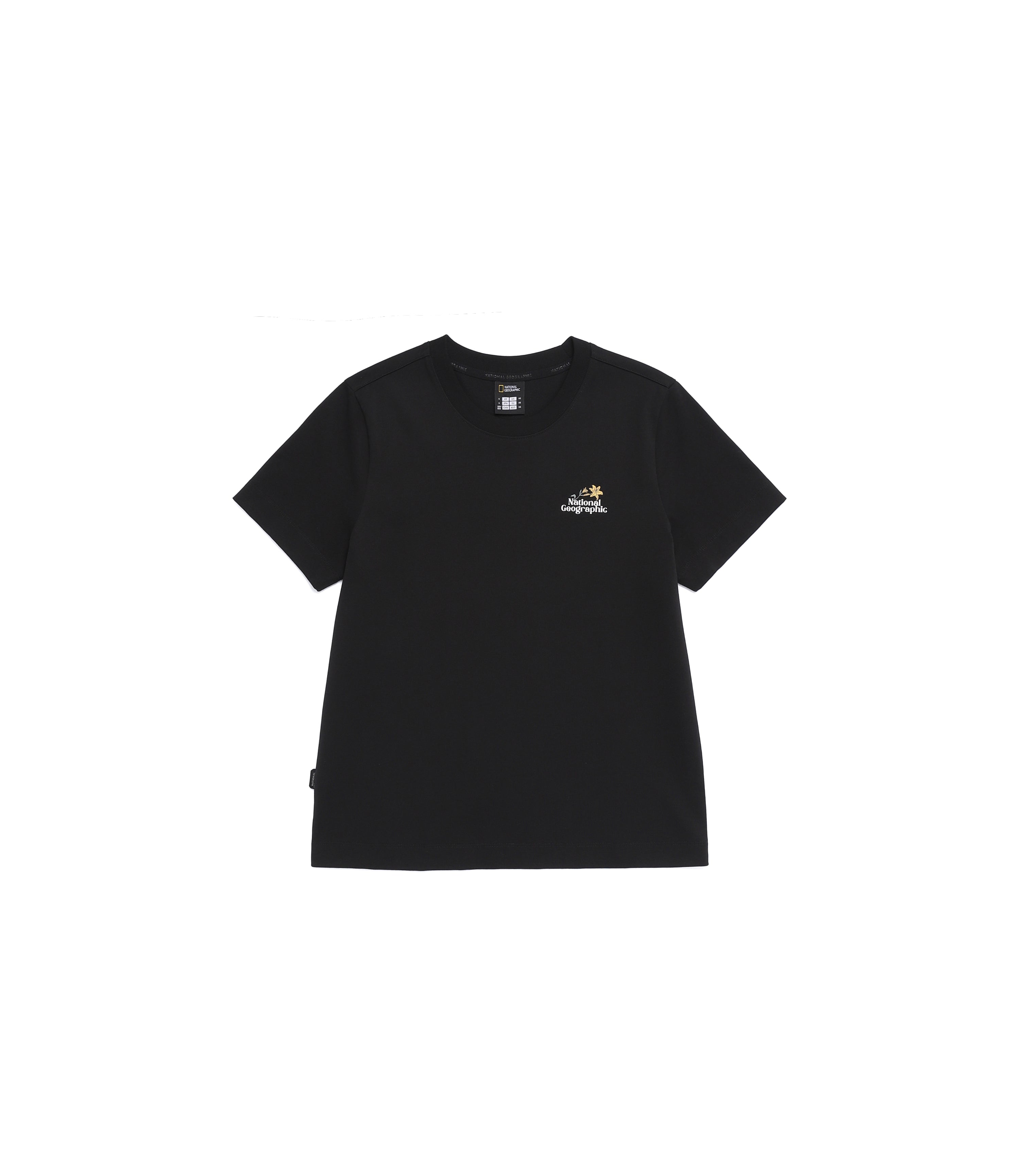 Women's ABIES Aerosilver Graphic Short Sleeve Tee<br>BLACK