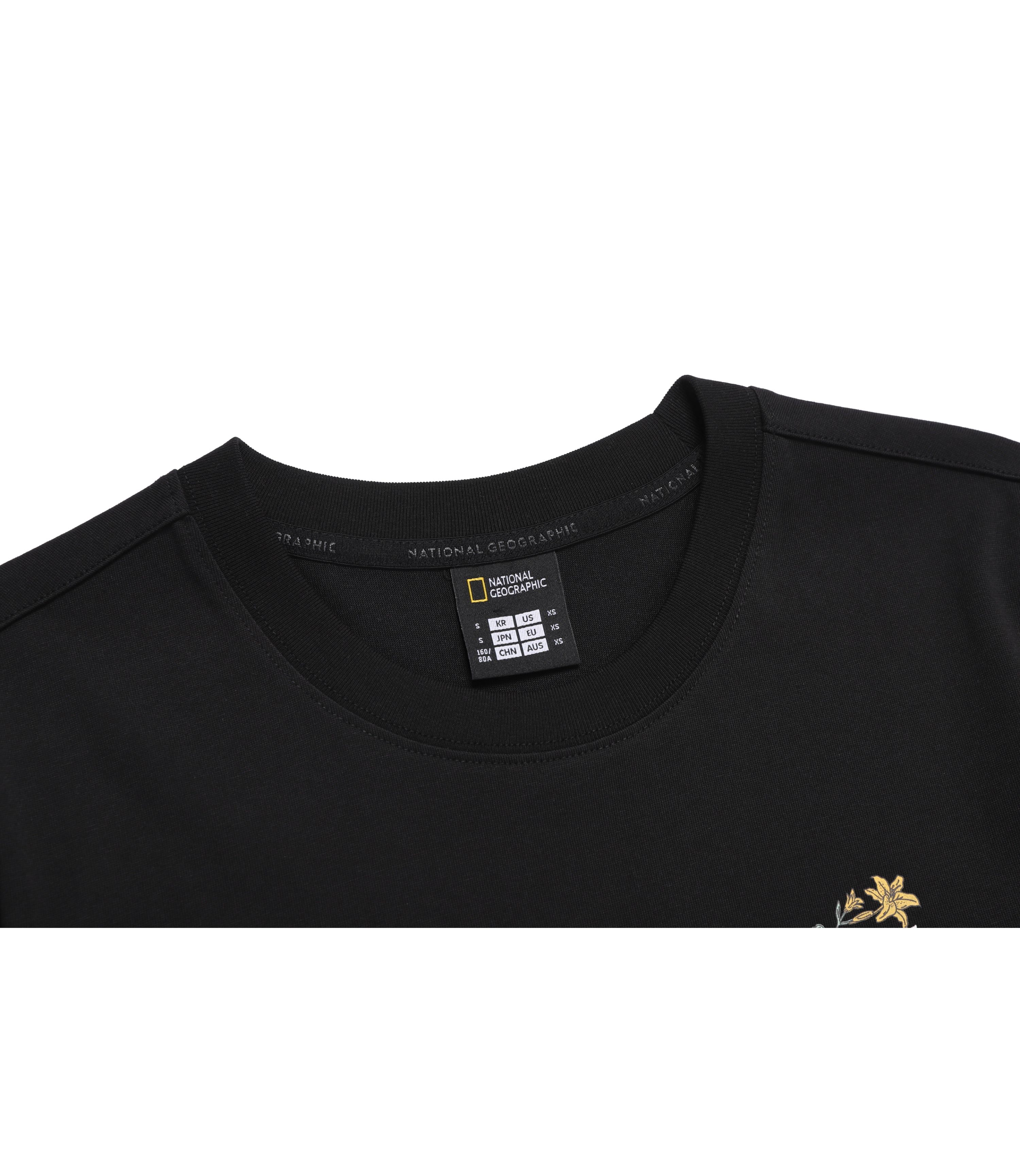 Women's ABIES Aerosilver Graphic Short Sleeve Tee<br>BLACK