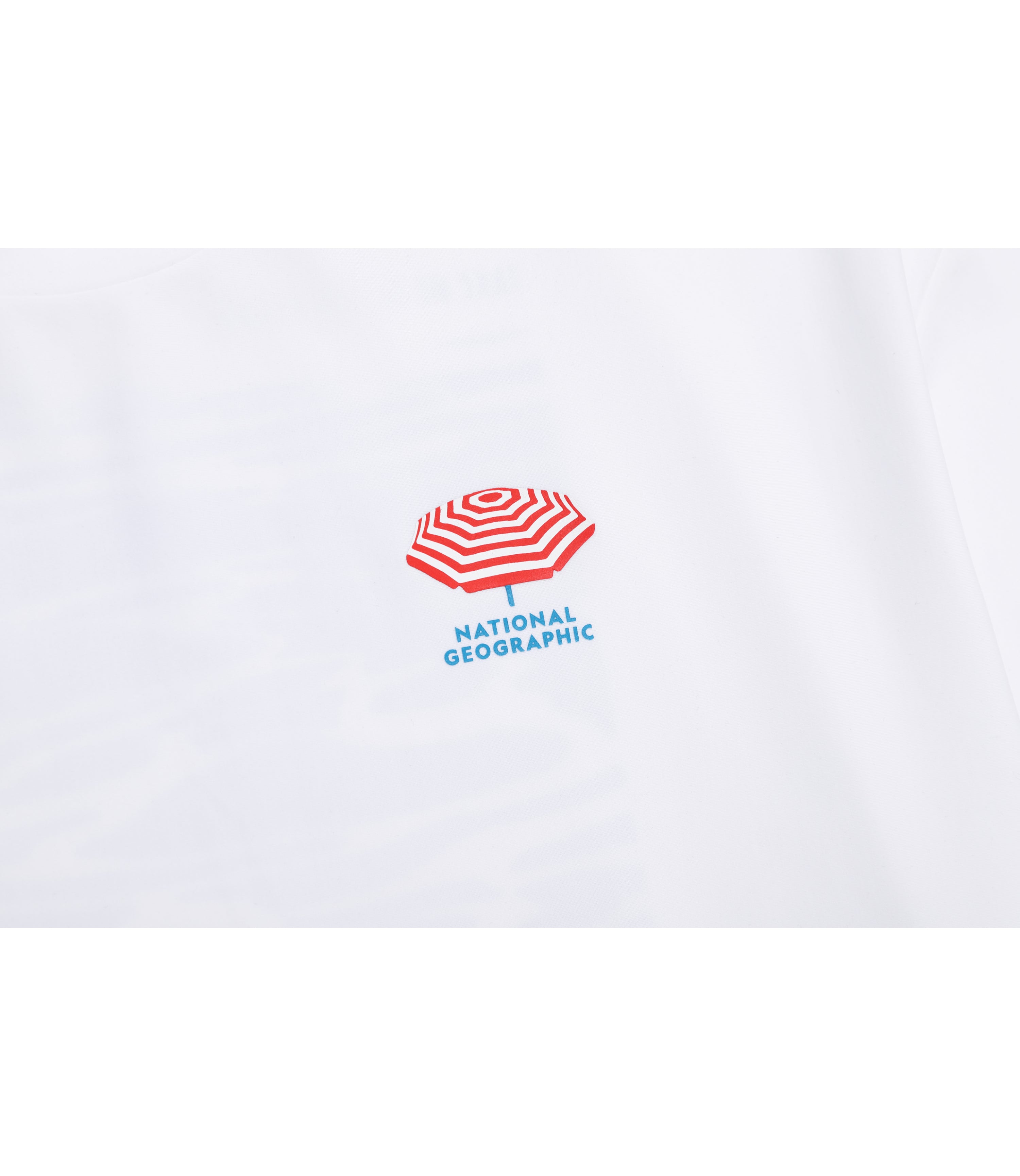 Men's Semi-Over Fit Short Sleeve Rash Guard<br>WHITE