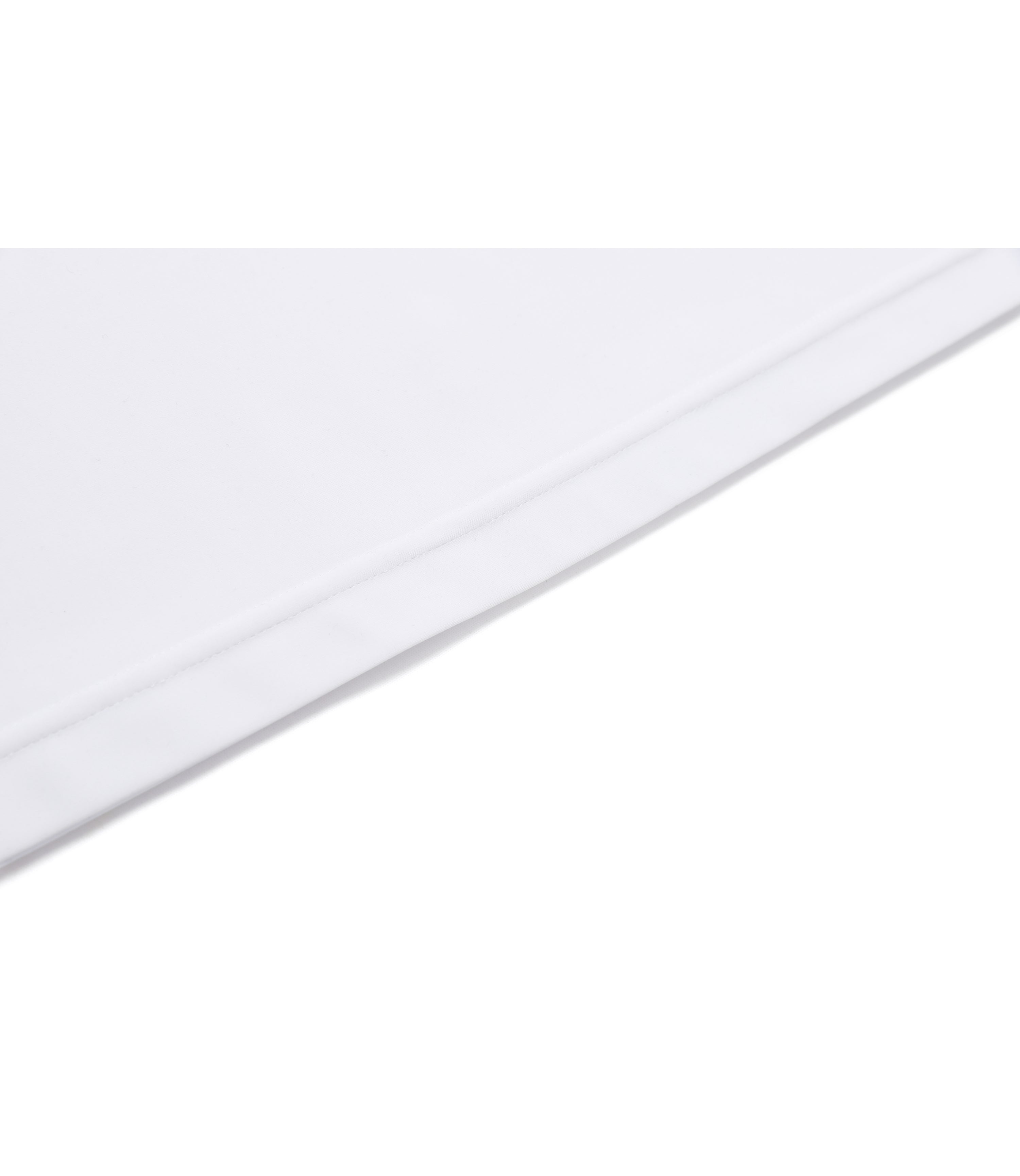 Men's Semi-Over Fit Short Sleeve Rash Guard<br>WHITE