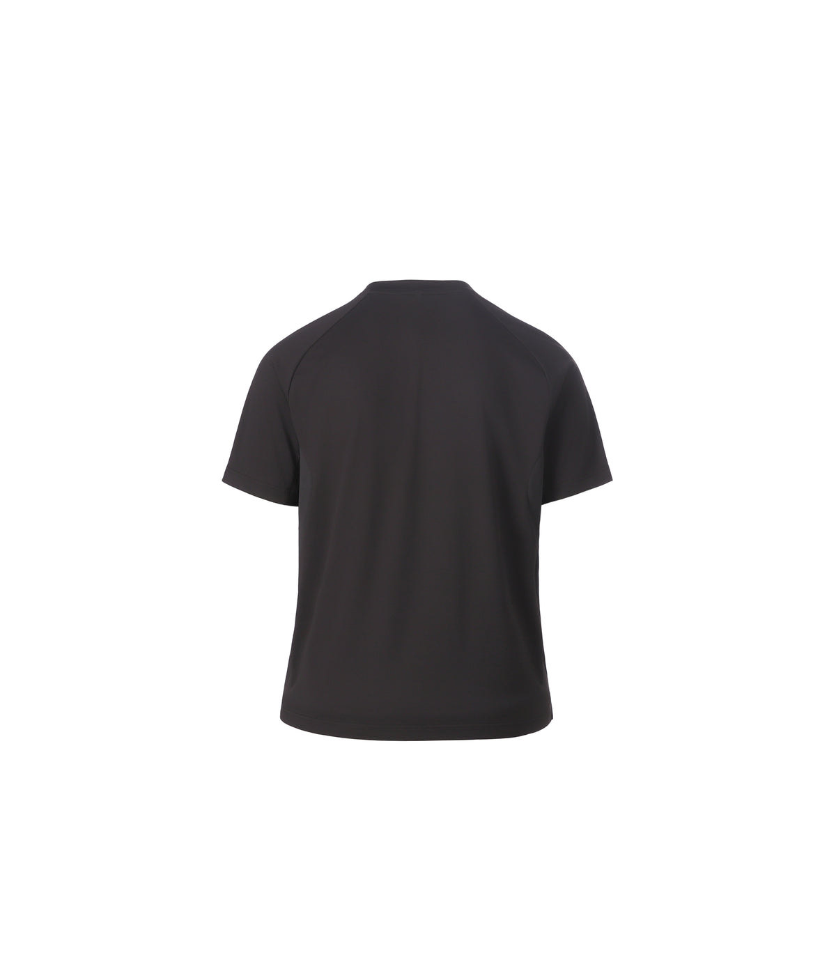 Unisex NATURE Delta Peak Color-Block Basic-Fit Short Sleeve Tee<br>BLACK