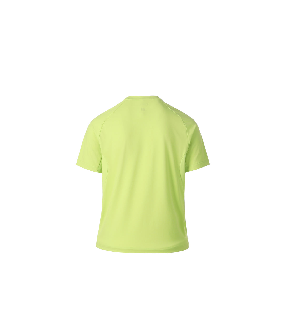 Unisex NATURE Delta Peak Color-Block Basic-Fit Short Sleeve Tee<br>GREEN GLOW